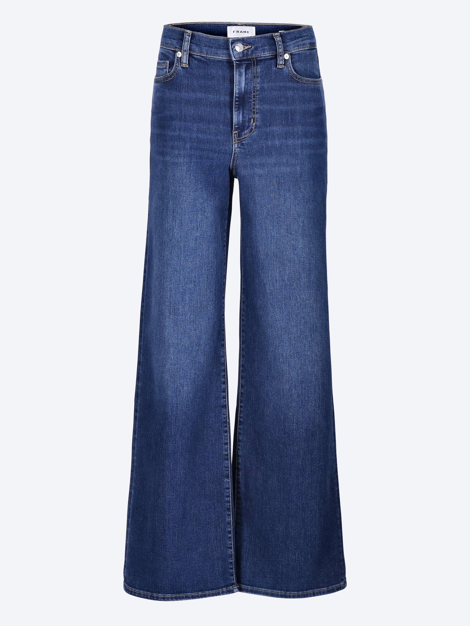FRAME Le slim palazzo jeans
