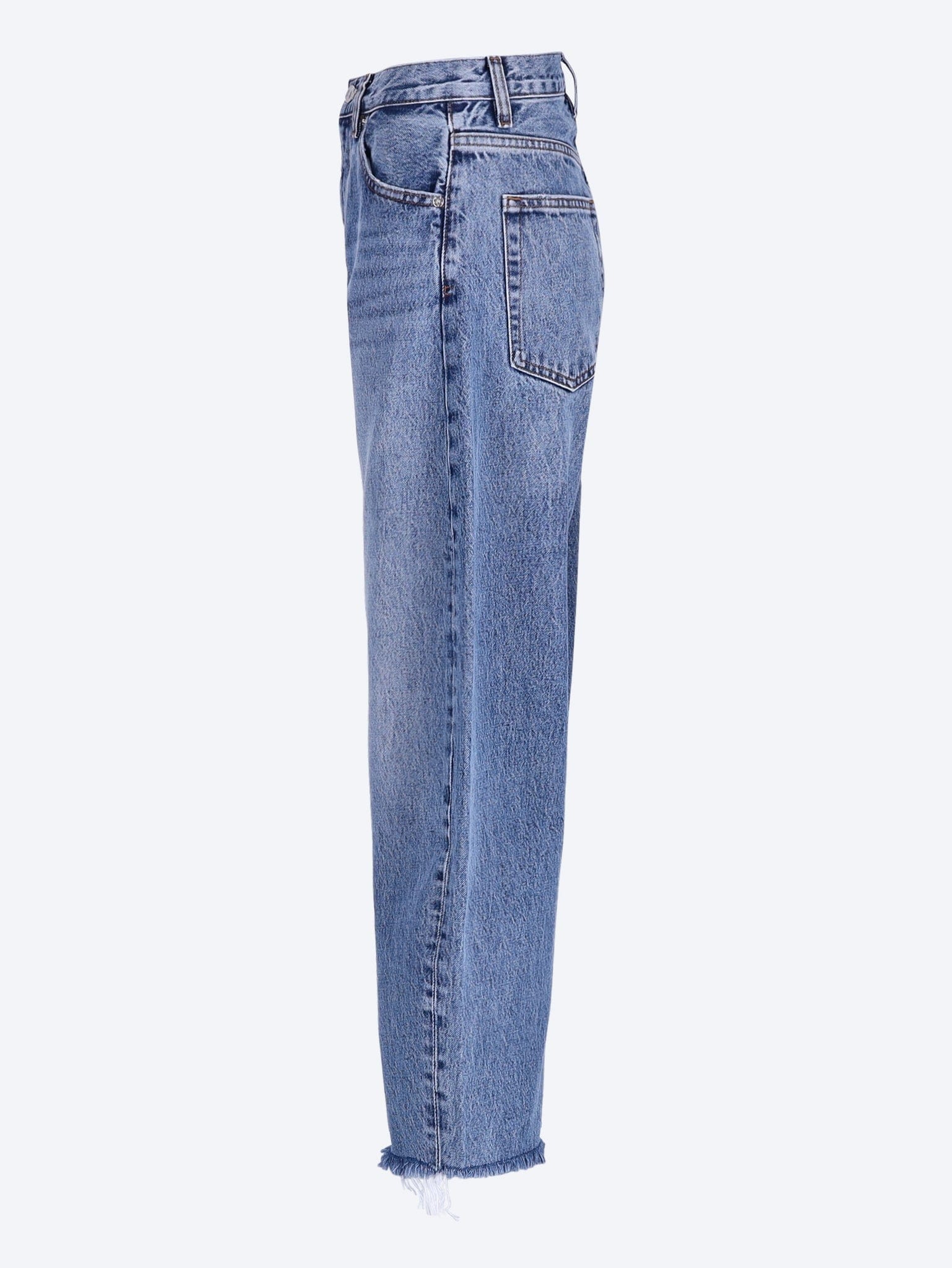FRAME The bubble crop jeans