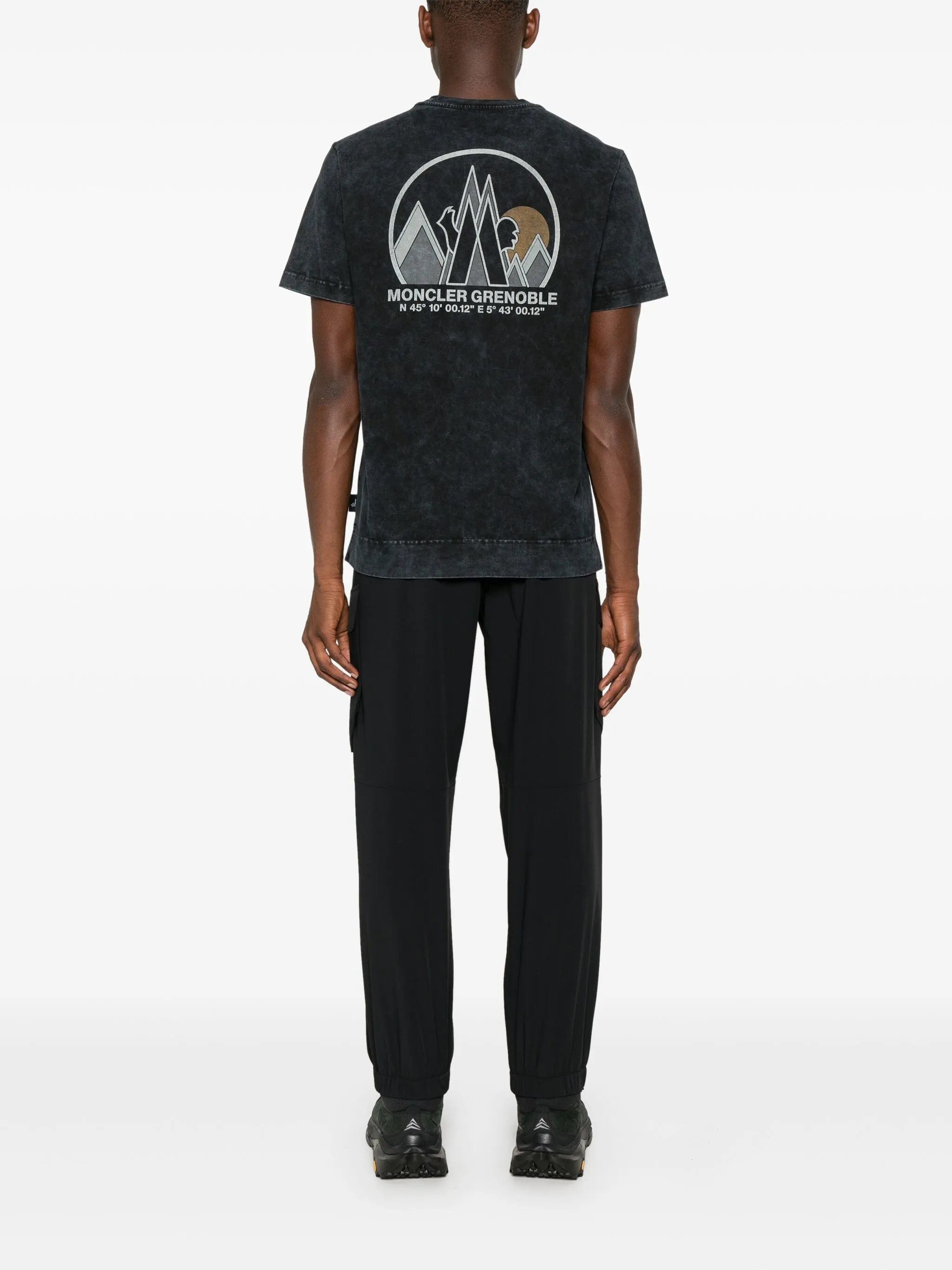 Moncler Grenoble logo - print T - shirt