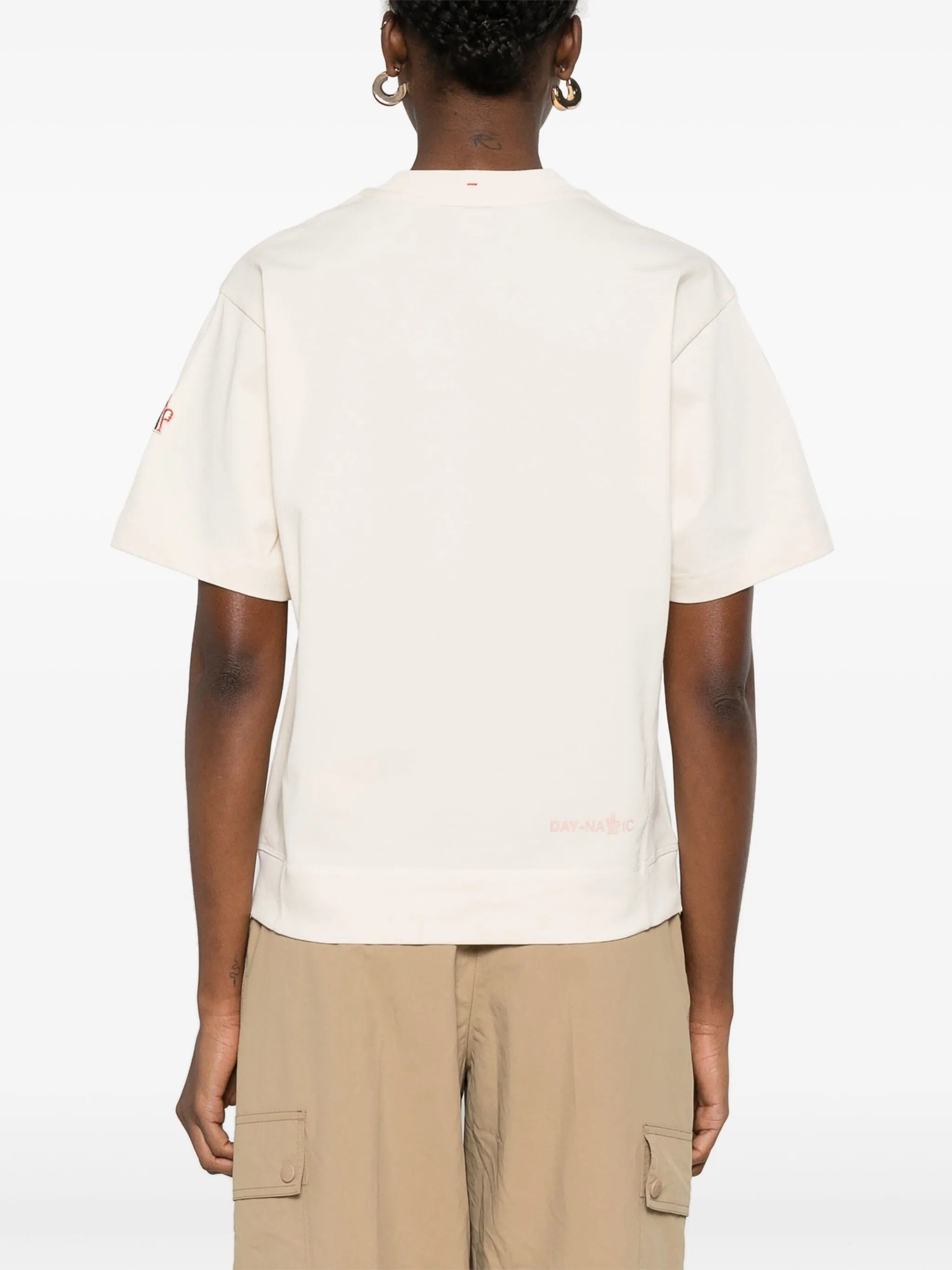 Moncler Grenoble logo - embossed cotton T - Shirt
