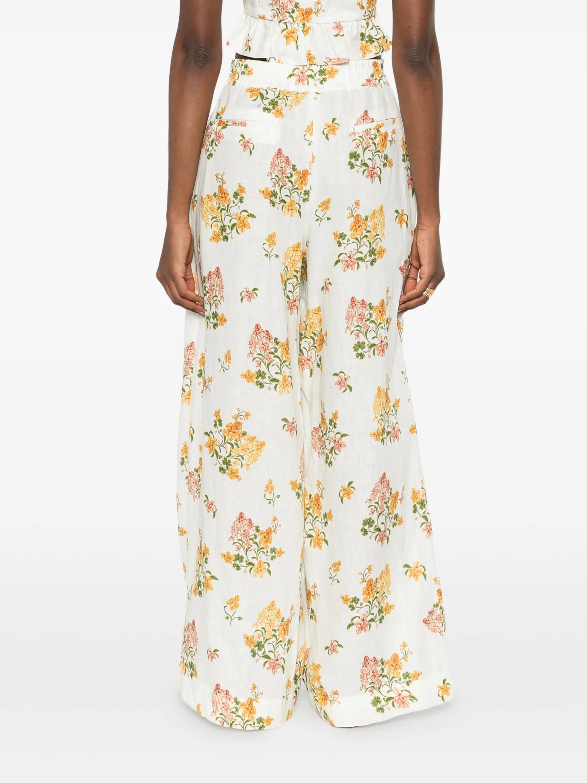 Agua by Agua Bendita Tota Cordillera floral palazzo pants