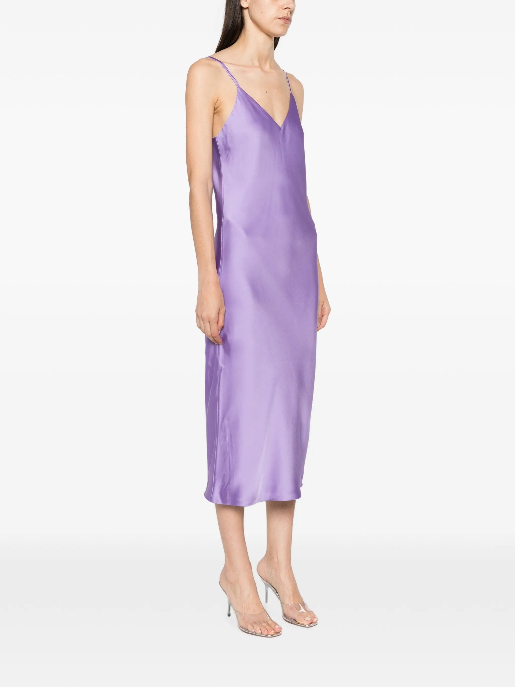 Norma Kamali V - neck midi dress