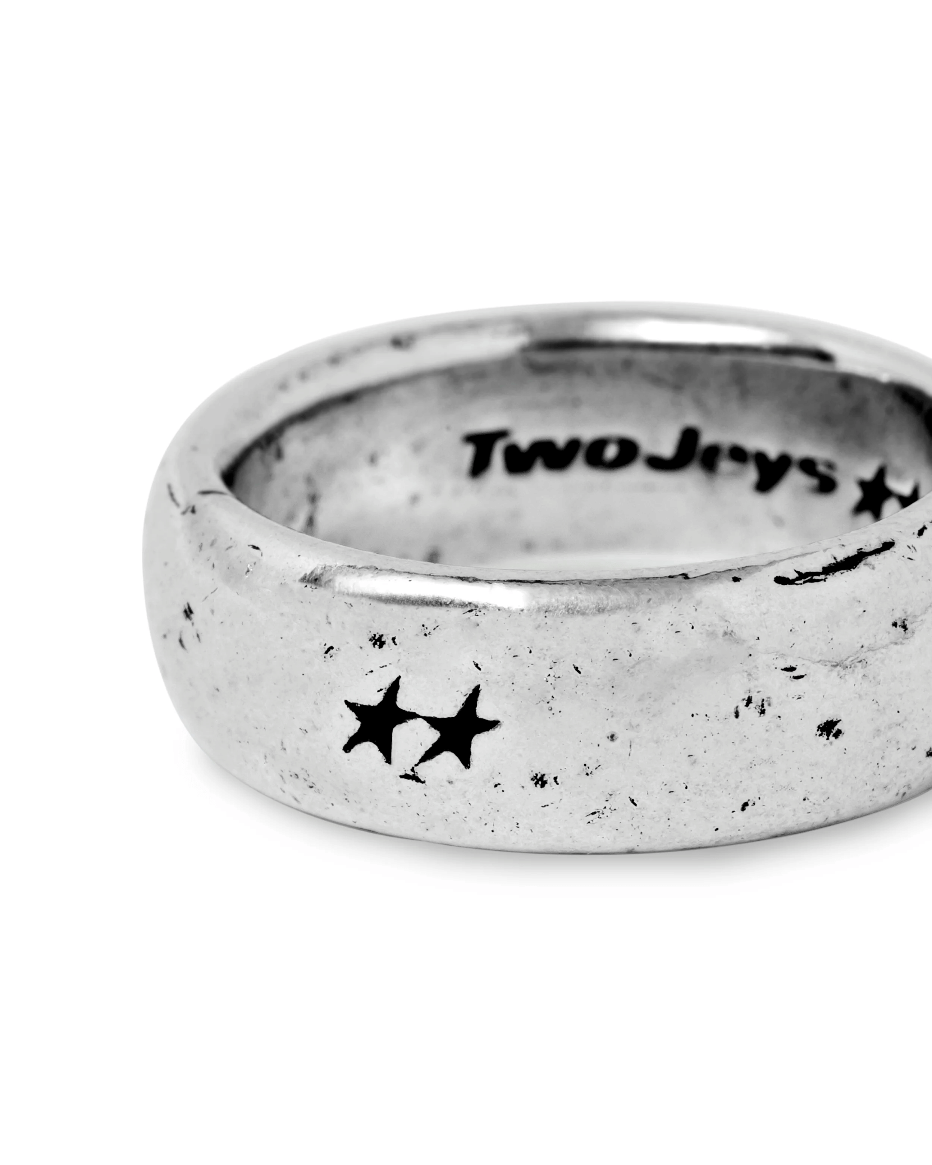 Twojeys Signature Ring Silver