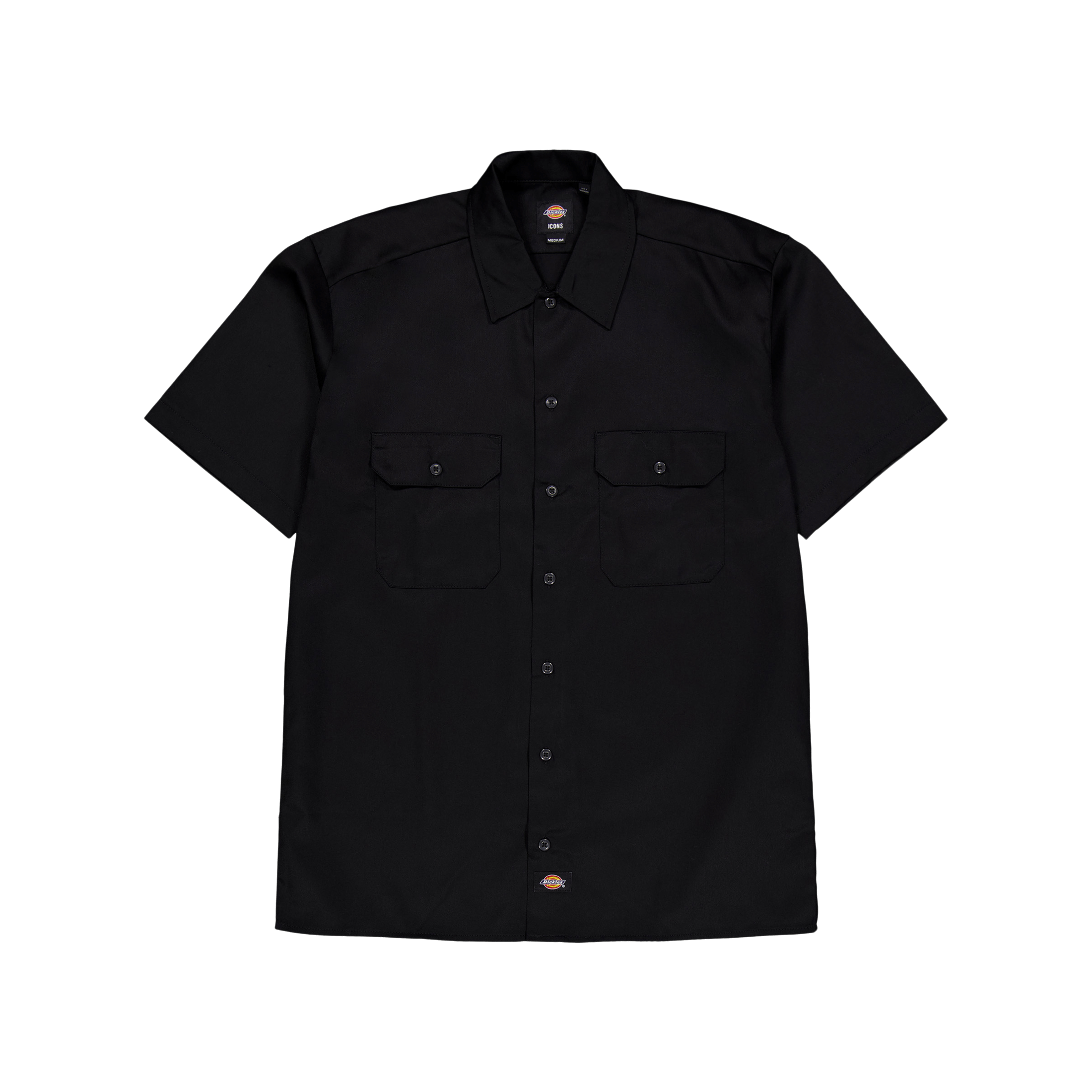 Dickies Work Shirt Ss Rec Black