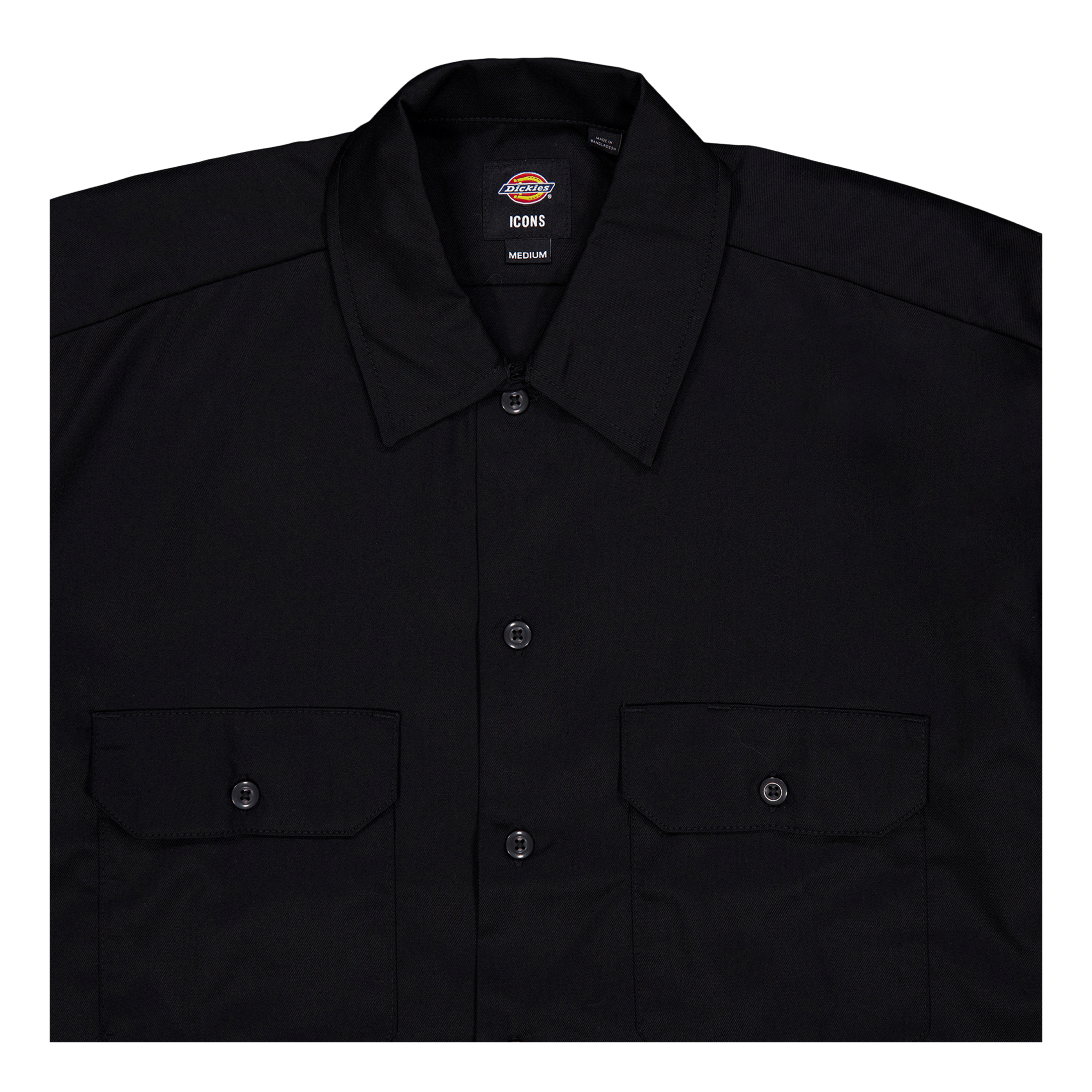 Dickies Work Shirt Ss Rec Black