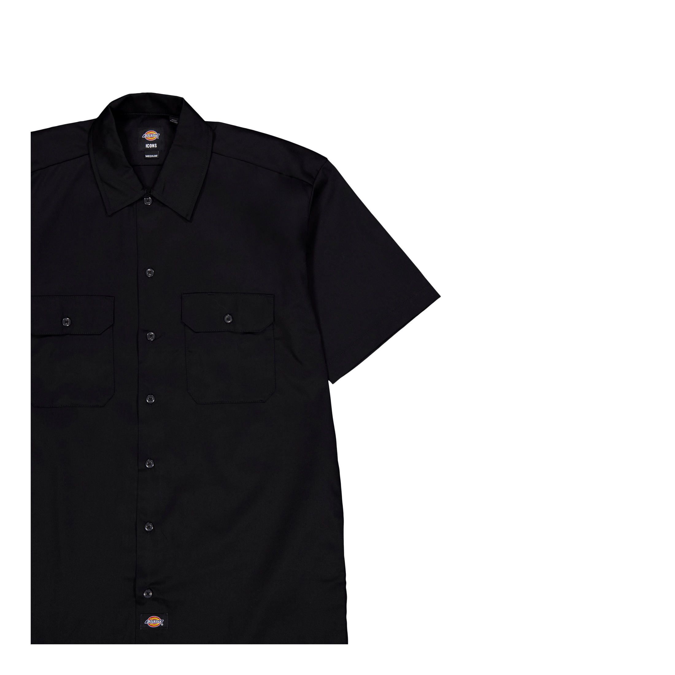 Dickies Work Shirt Ss Rec Black