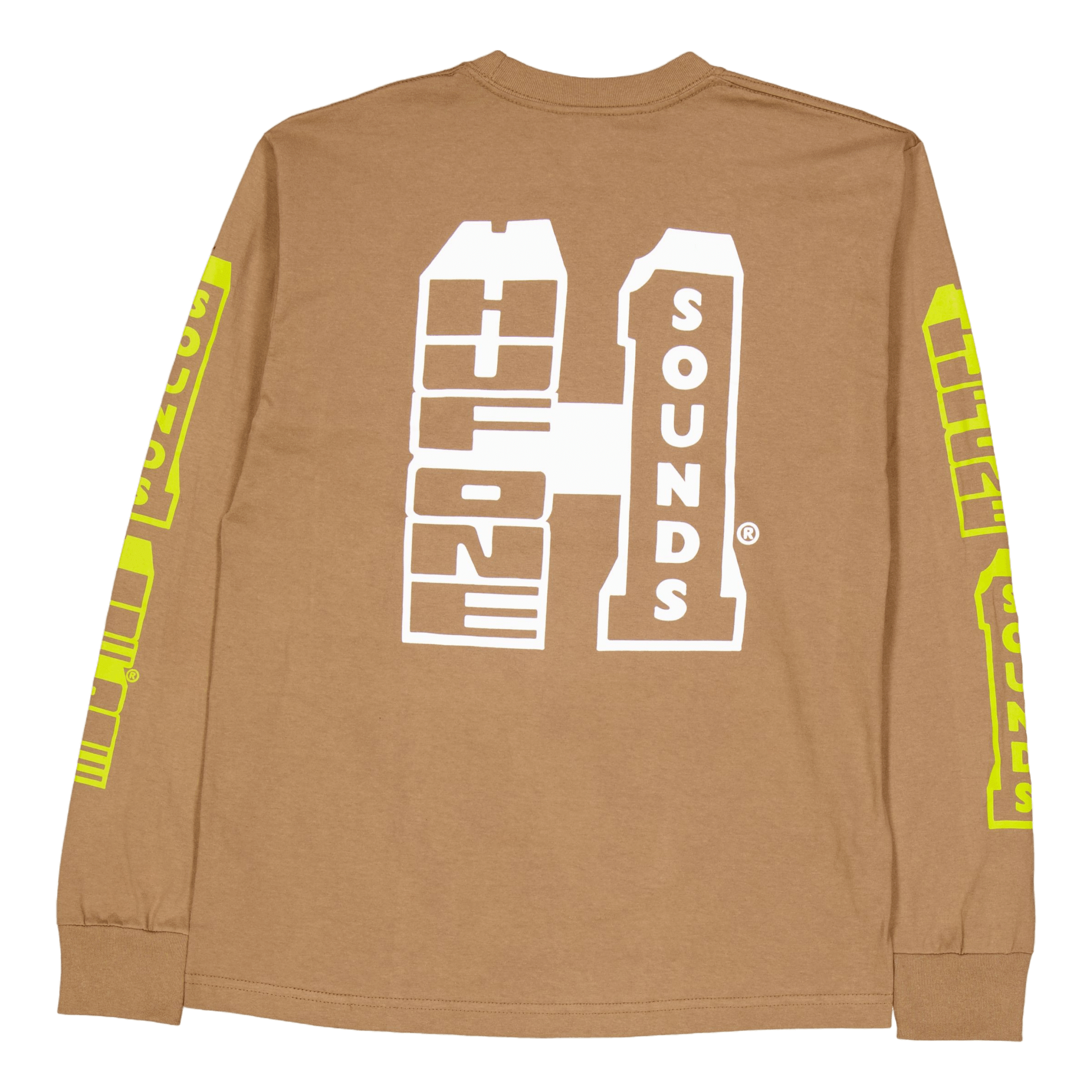 Huf One Sound L/s T-Shirt Camel
