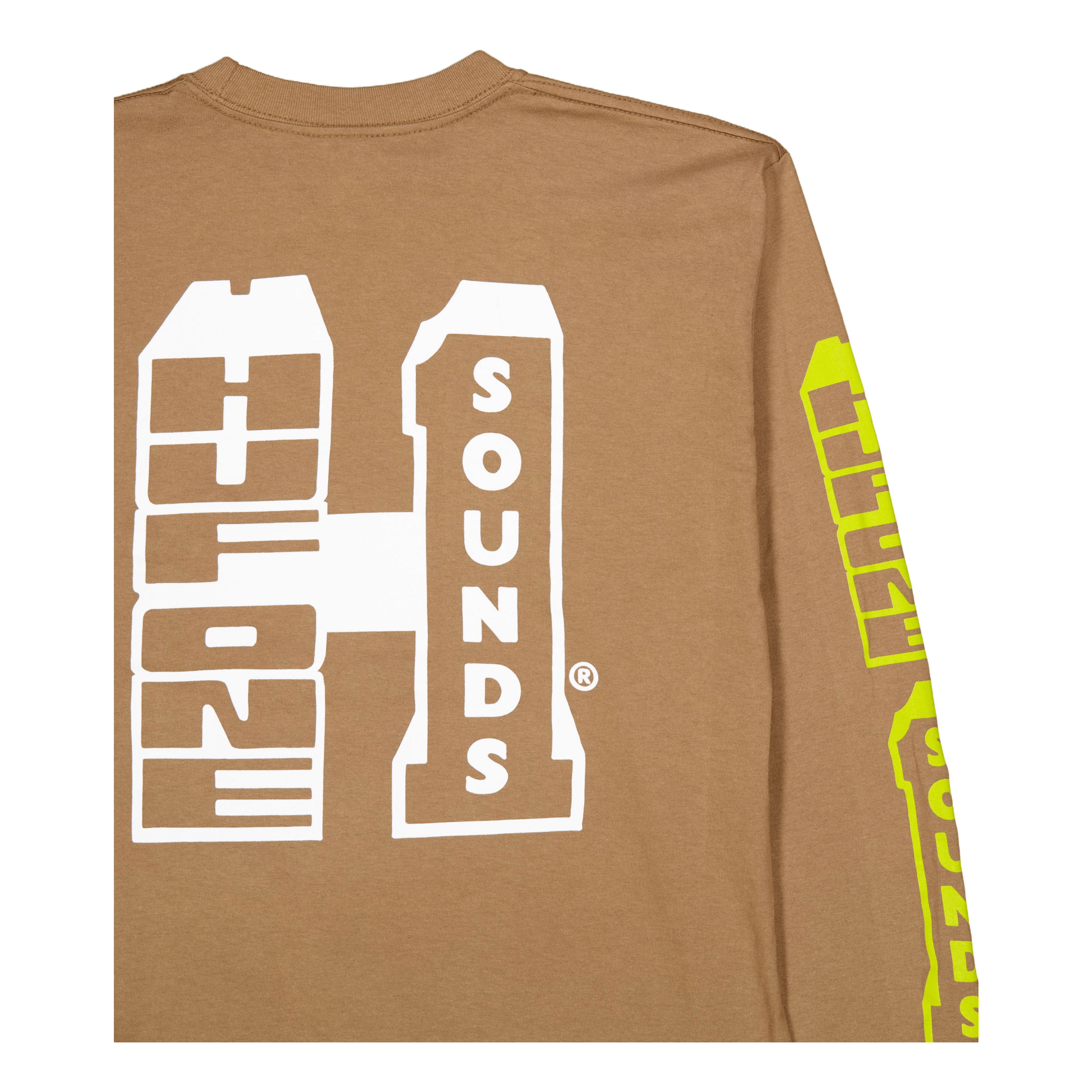 Huf One Sound L/s T-Shirt Camel