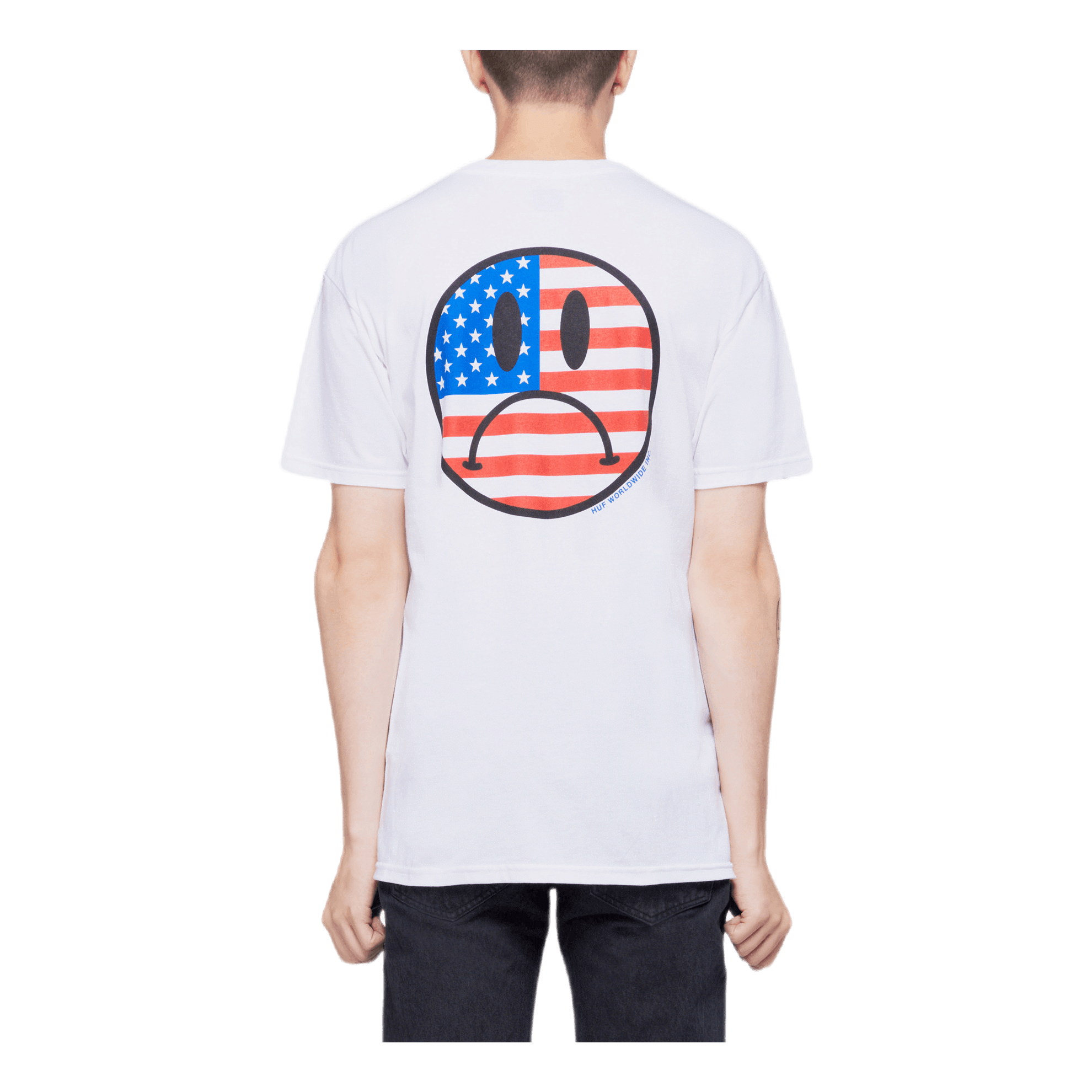 HUF Bummer Usa T-Shirt White