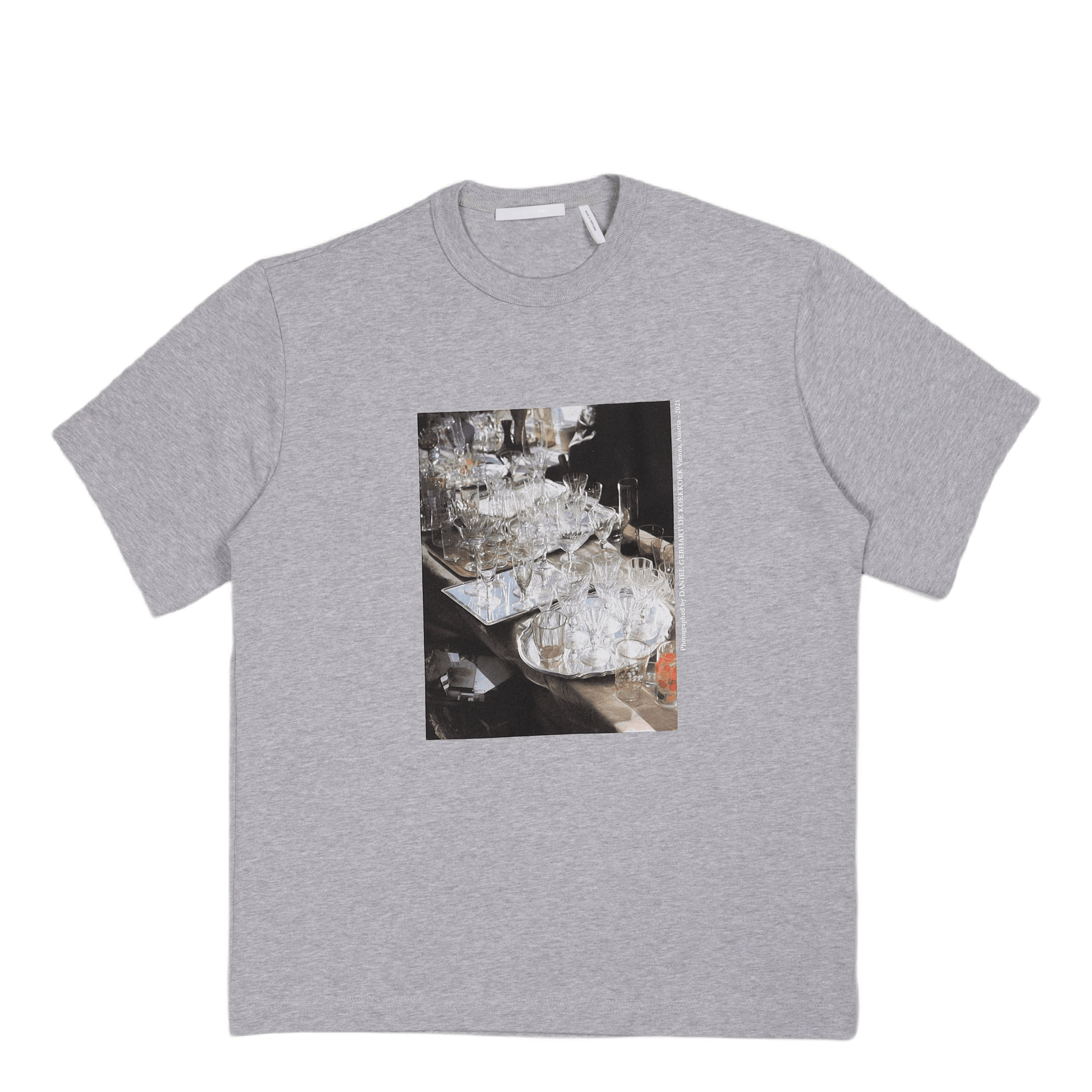 Helmut Lang Vienna T-Shirt 5.postcar Vapor Heather