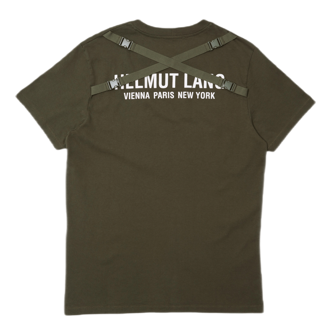 Helmut Lang Strap T-Shirt.stock Stra Hunter Sage