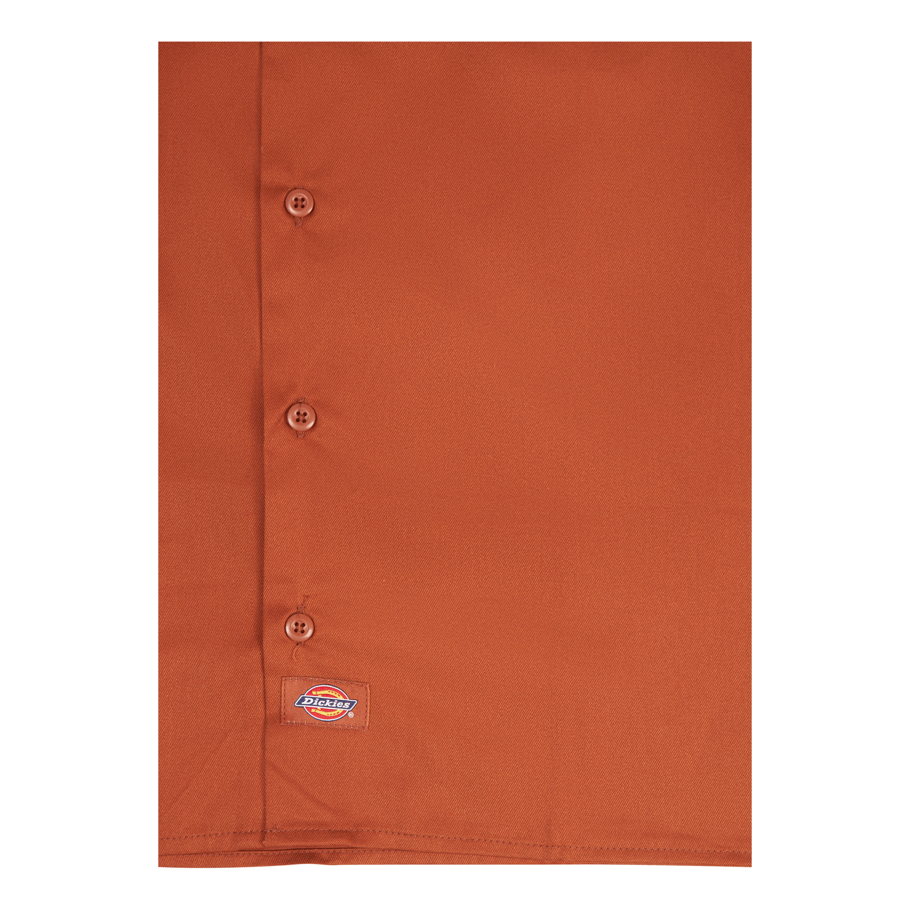 Dickies Work Shirt Ls Rec Gingerbread