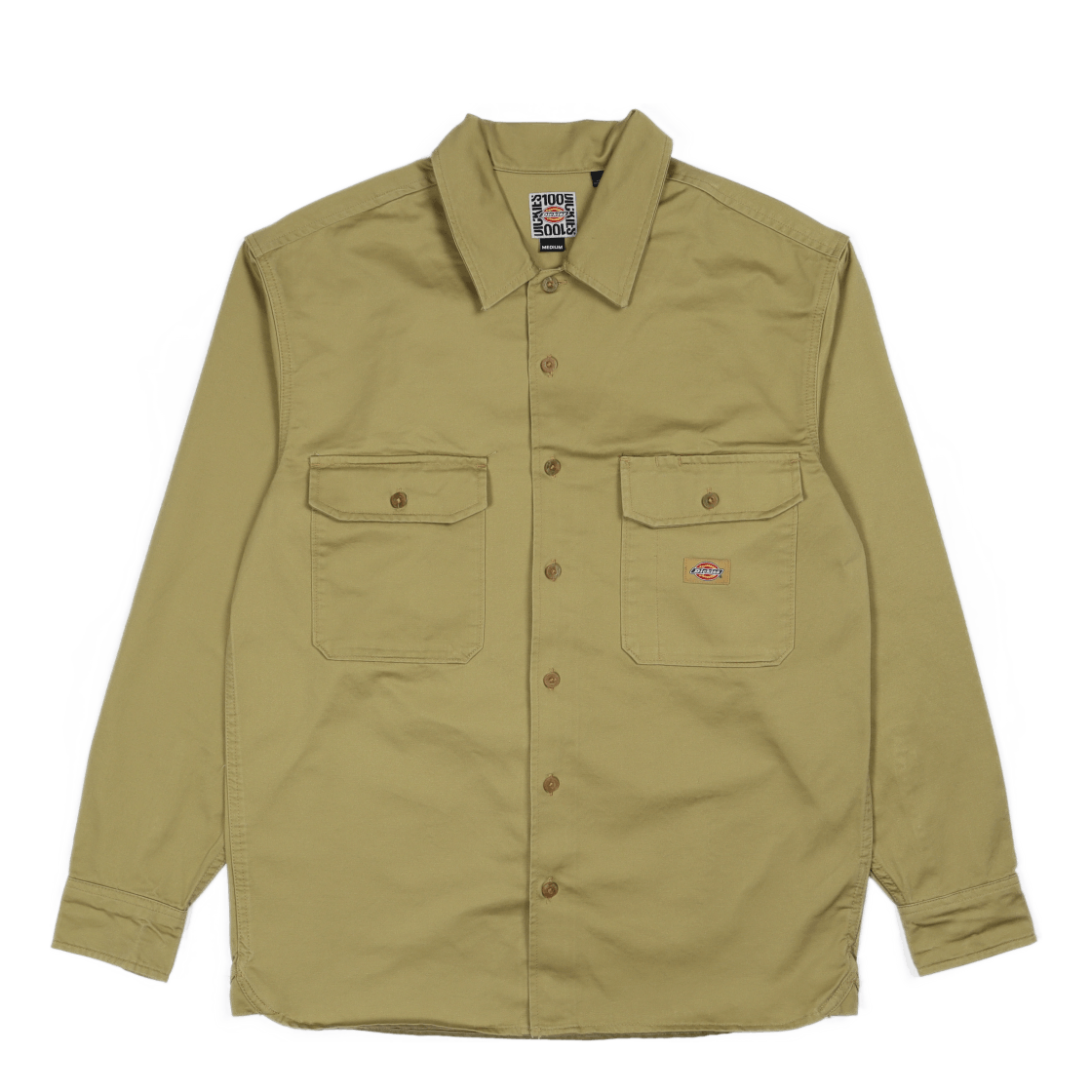 Dickies Heritage 100 Shirt Dark Khaki