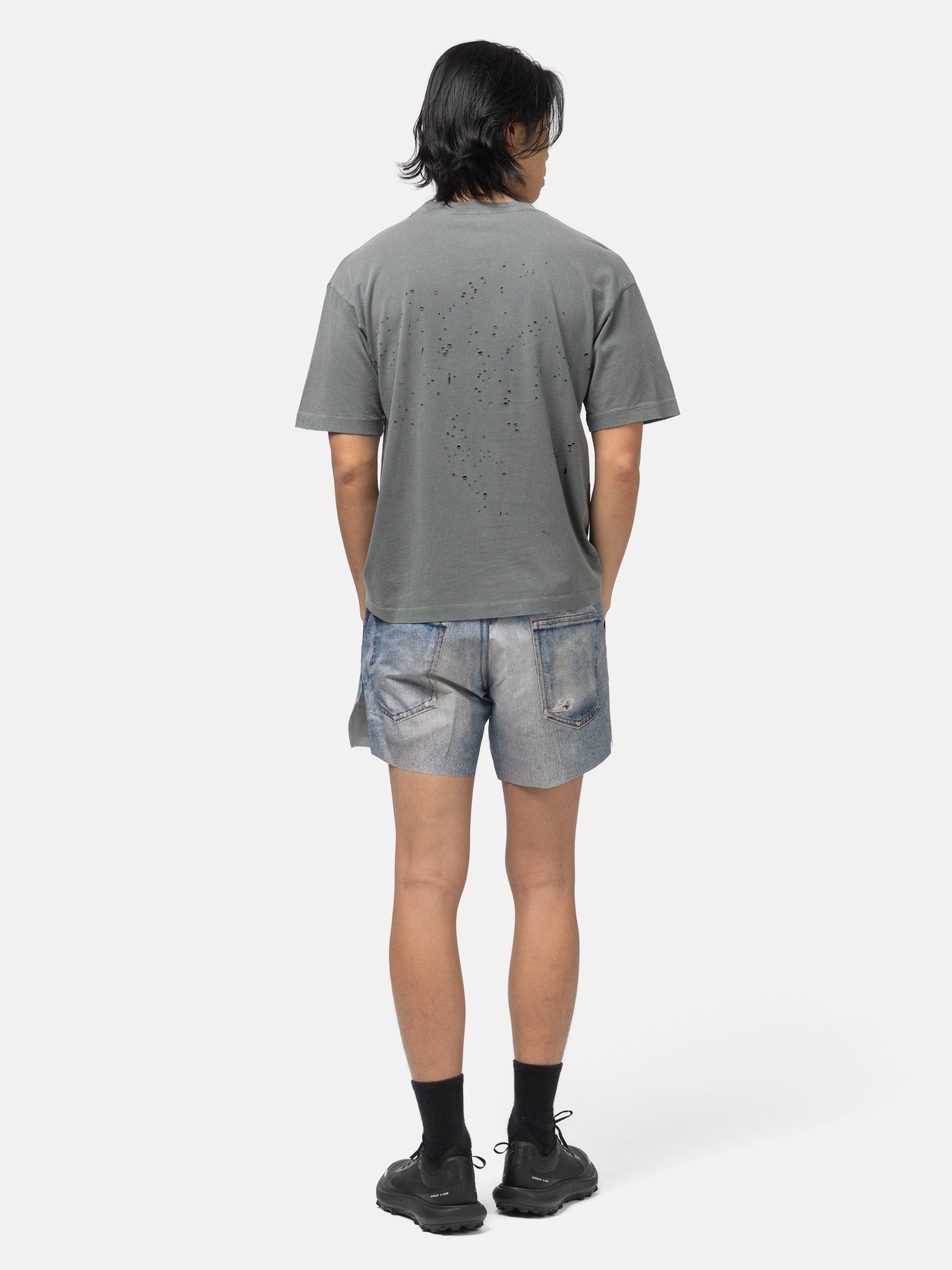 Satisfy MothTech™ T - Shirt #2 Faded Black