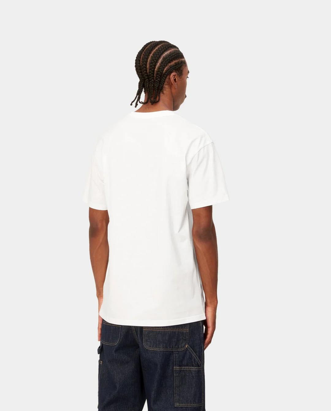 Carhartt WIP - Chase T - Shirt - White/Gold