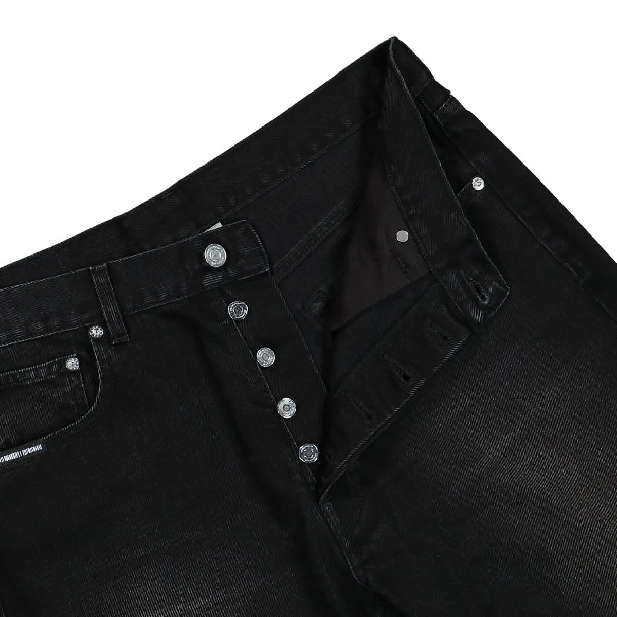 Vtmnts Leather / Denim Jeans