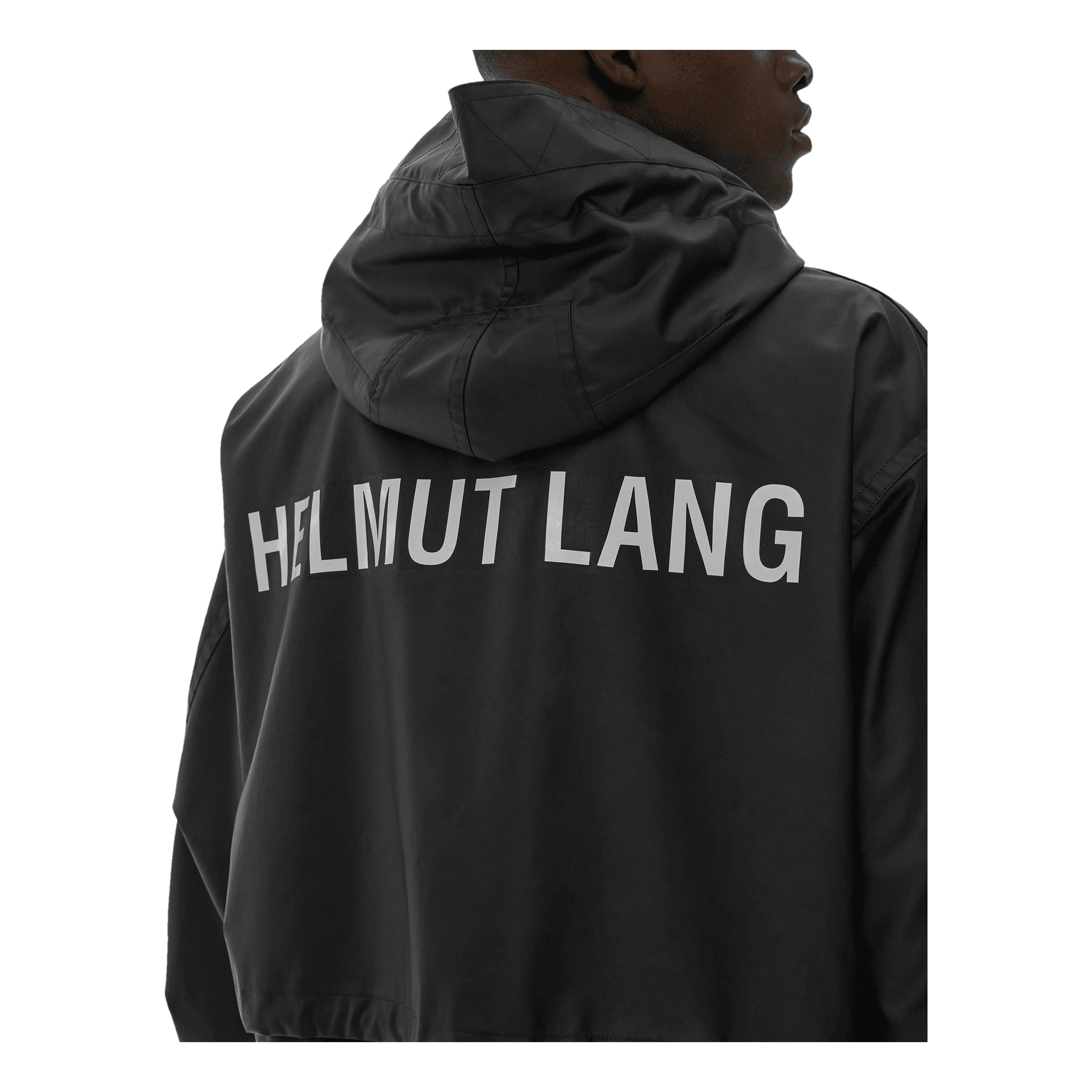 Helmut Lang Rubber Parka.laminat Black