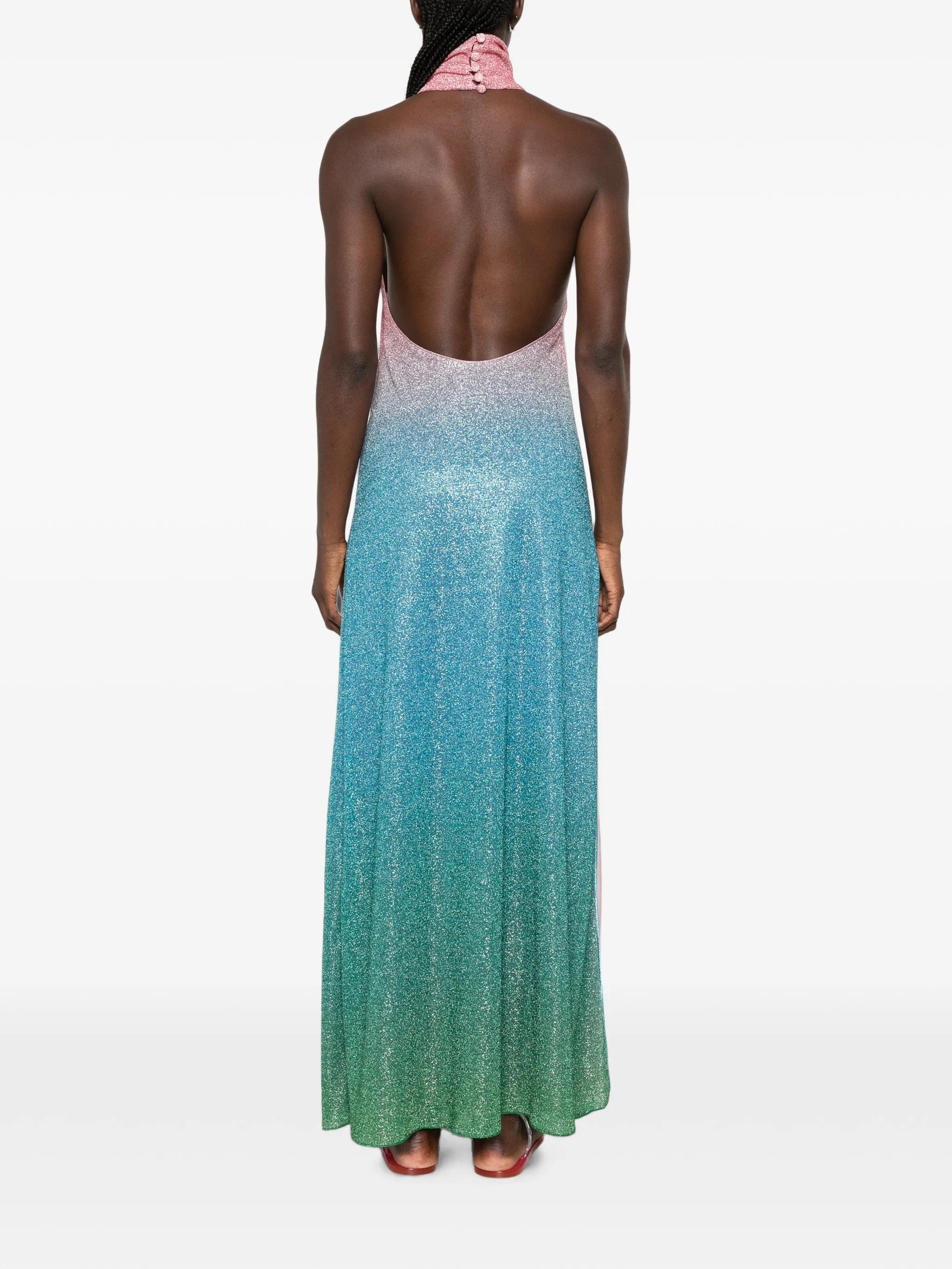 Oséree Lumière Candy gradient - effect maxi dress