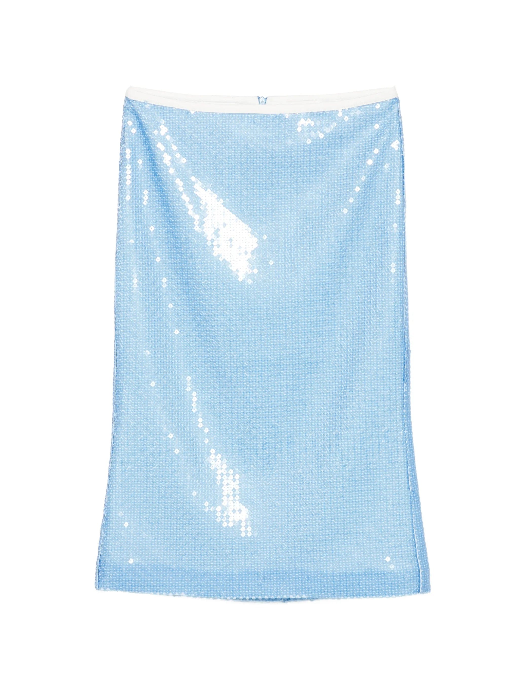 Shushu/tong sequin - embellished midi skirt