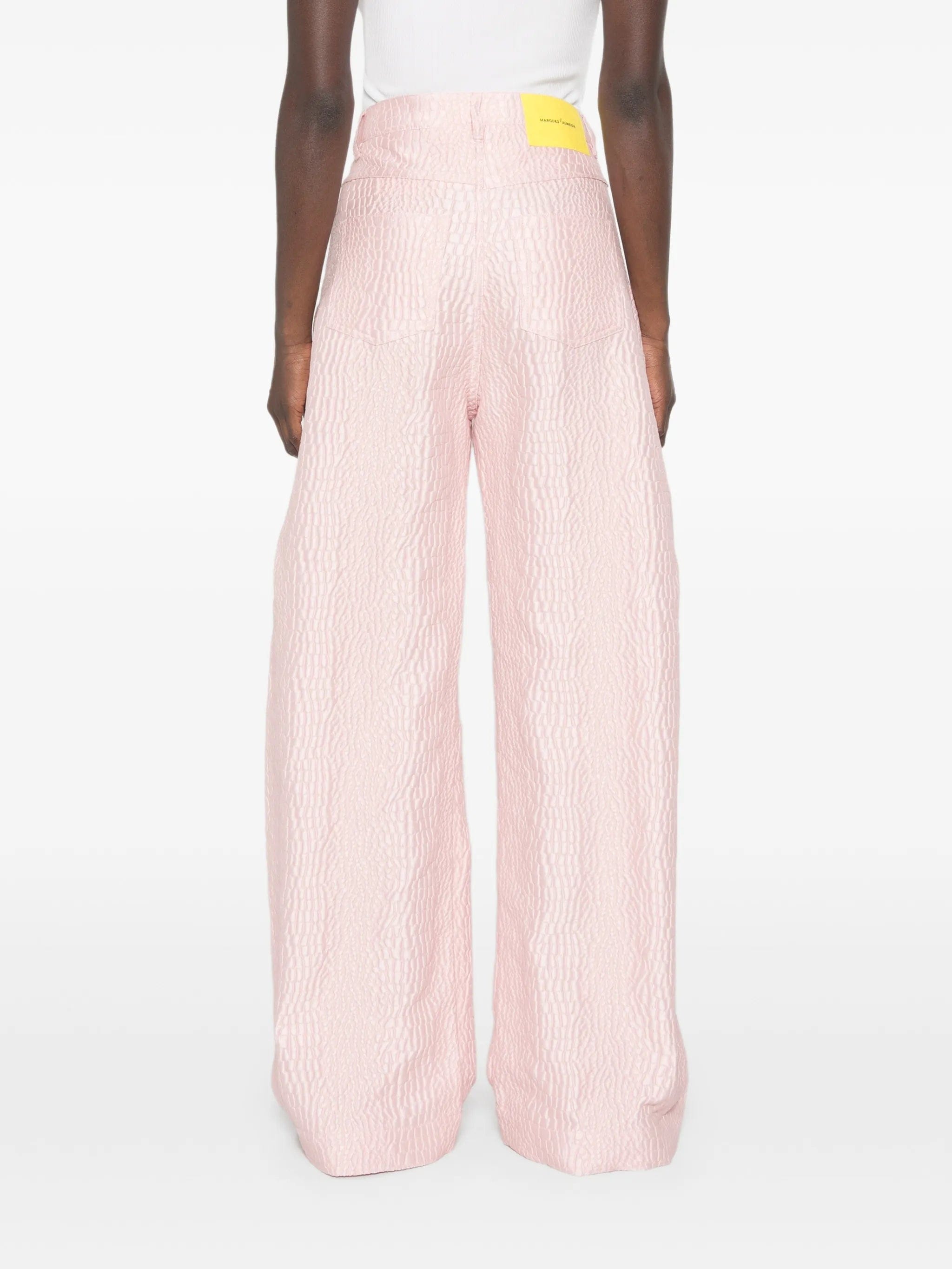 Marques'almeida Pink Trousers