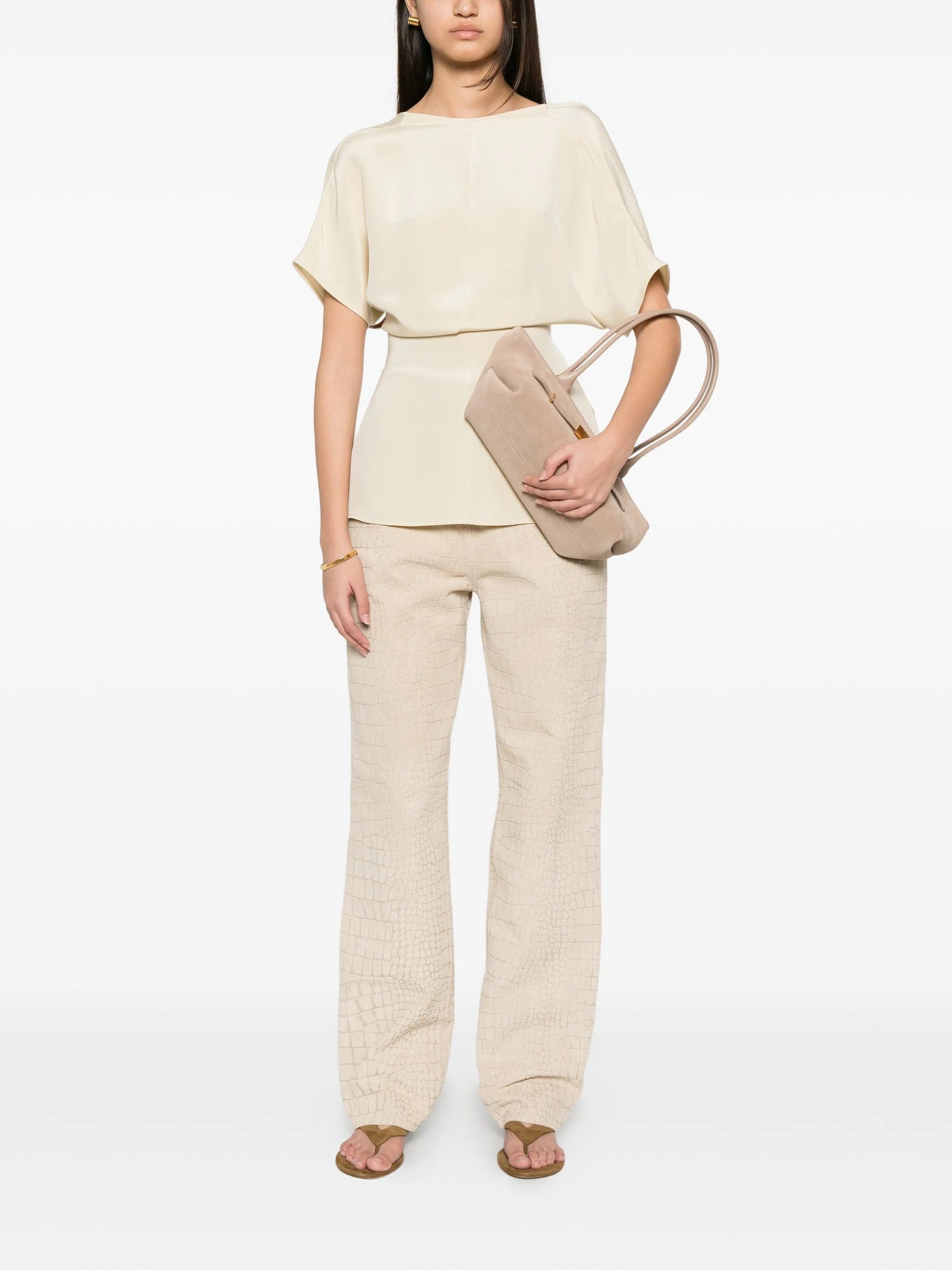TOVE Anya boat - neck blouse