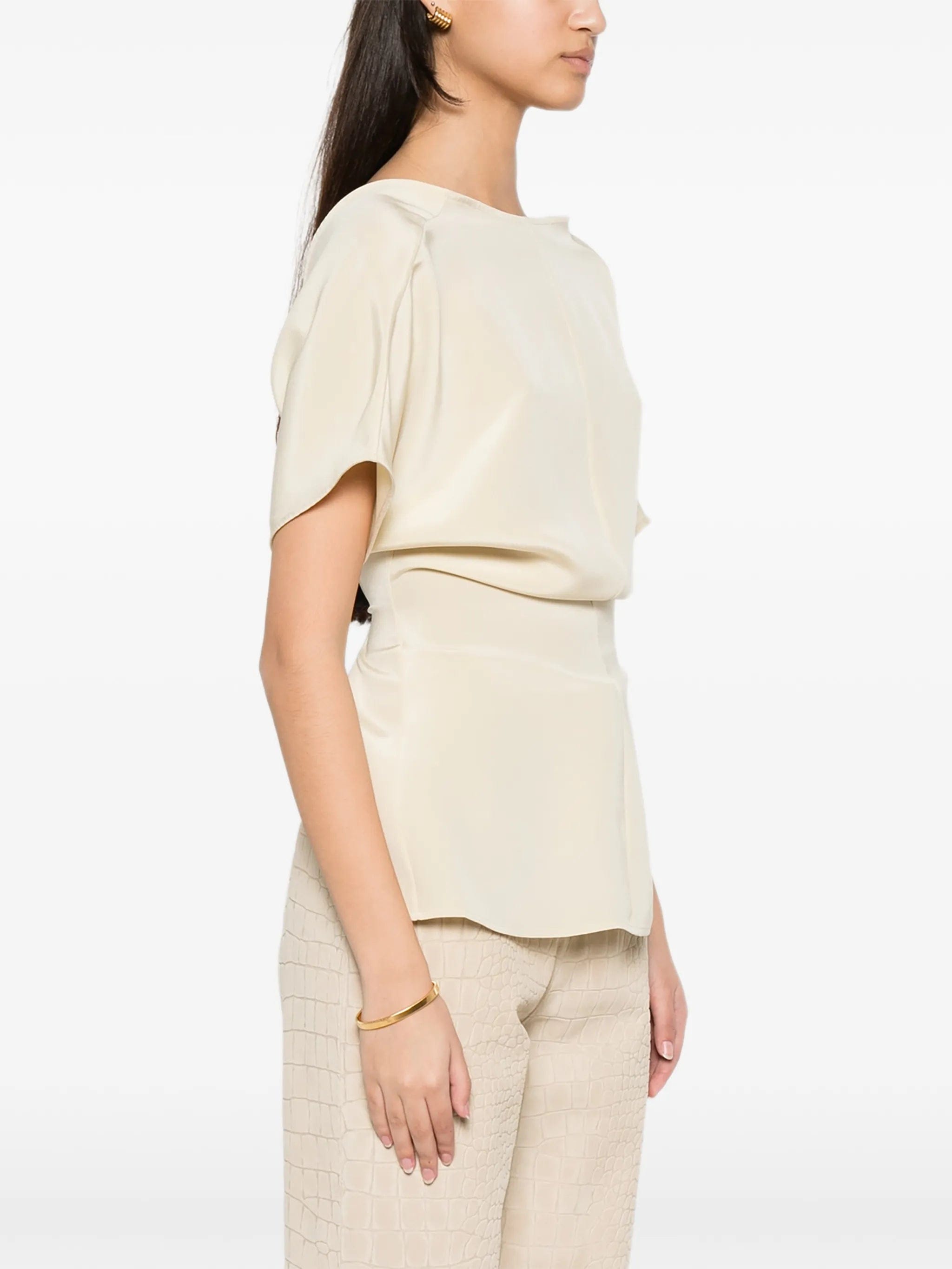 TOVE Anya boat - neck blouse