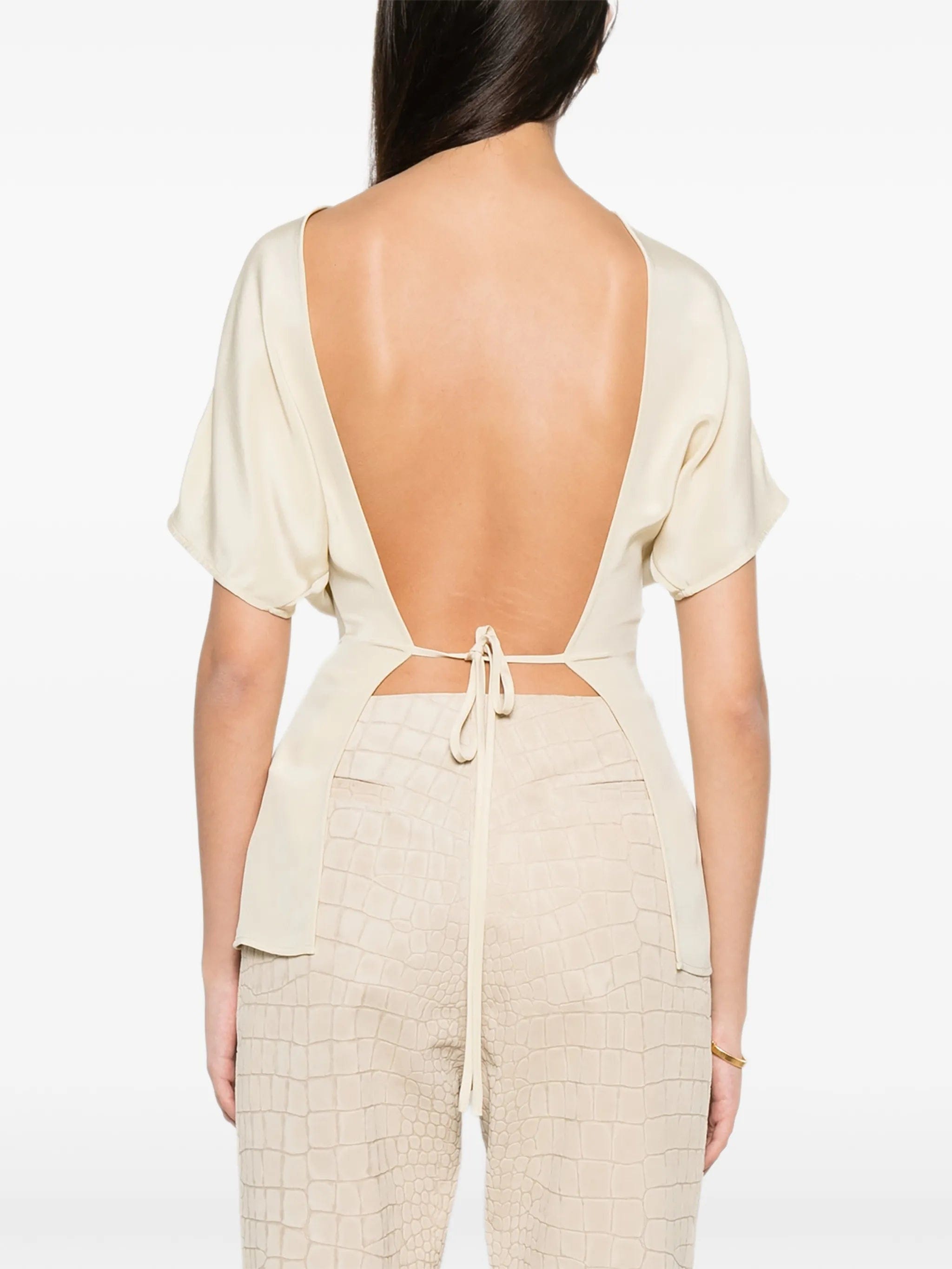 TOVE Anya boat - neck blouse