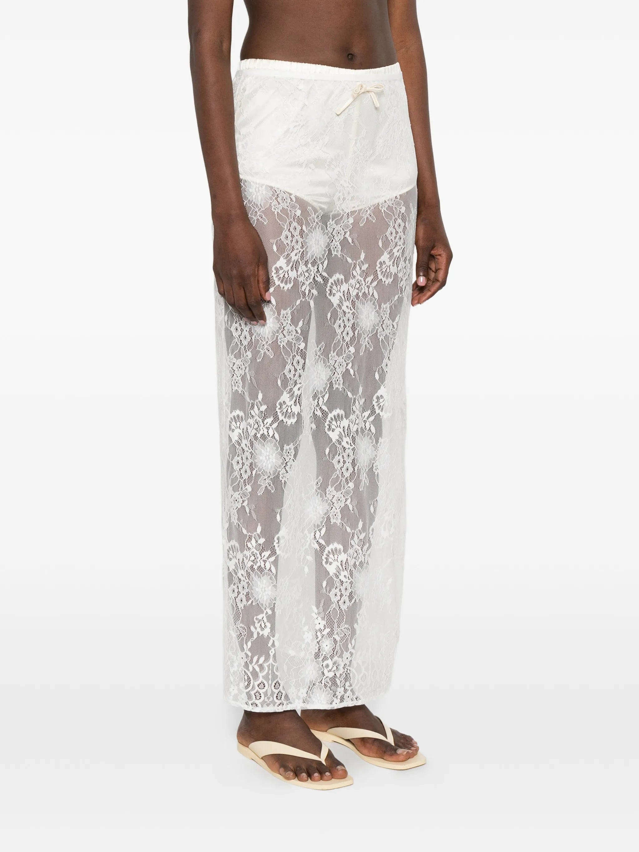 Aya Muse Eteri lace maxi skirt
