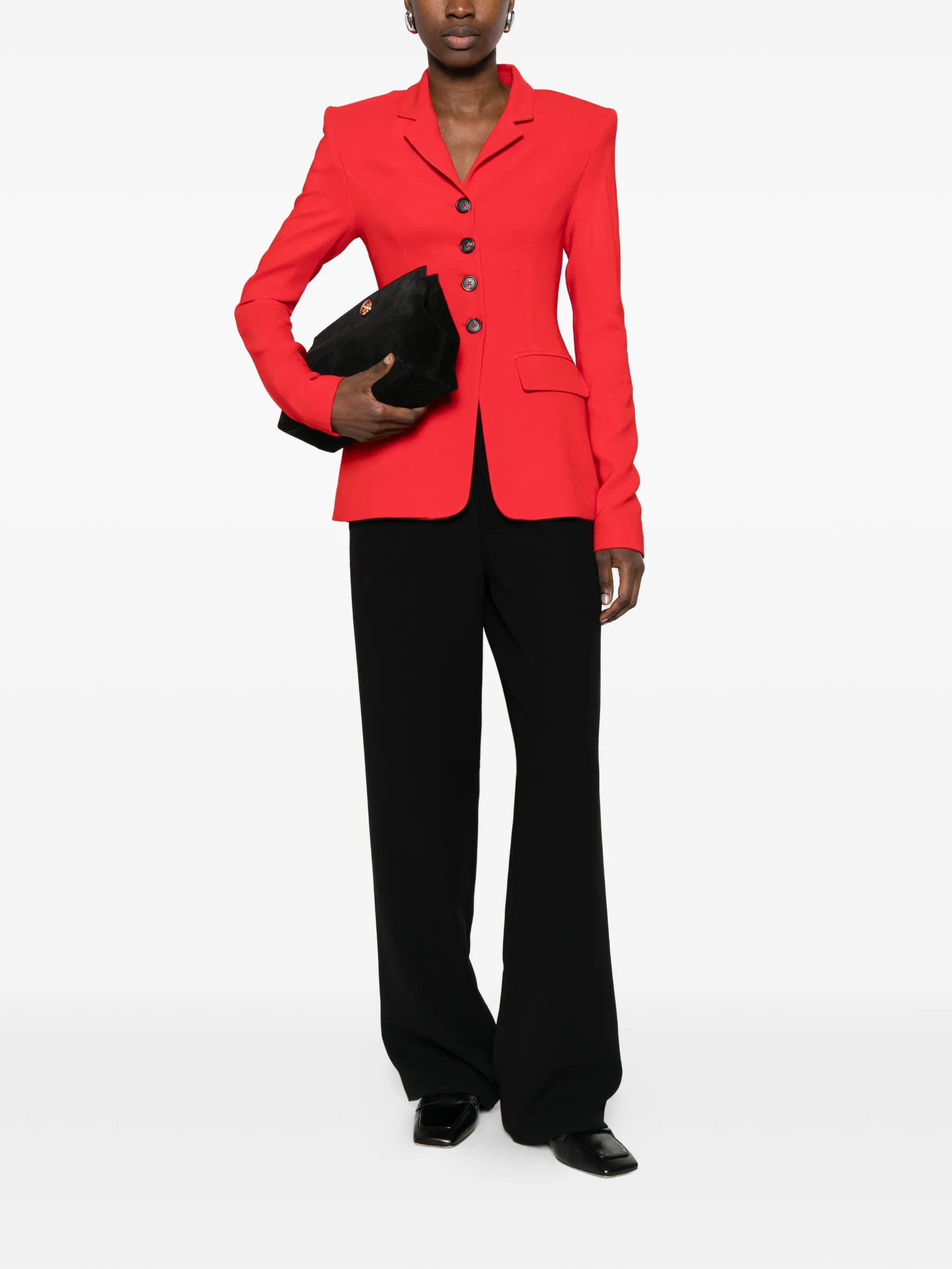 TOVE Merl buttoned flap - pocket blazer