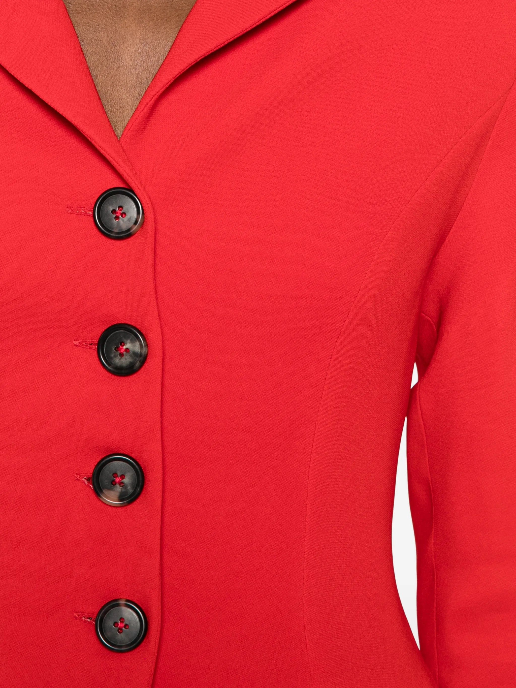 TOVE Merl buttoned flap - pocket blazer