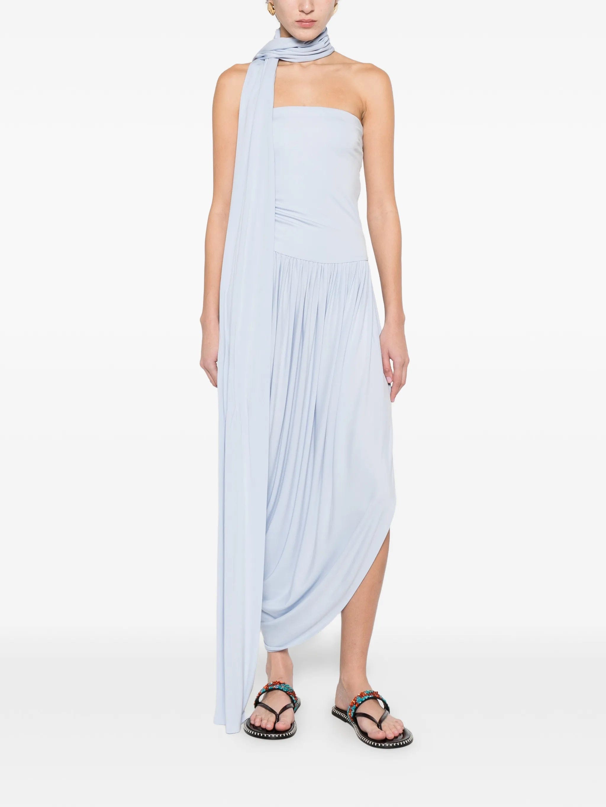 Esse Studios strapless draped dress