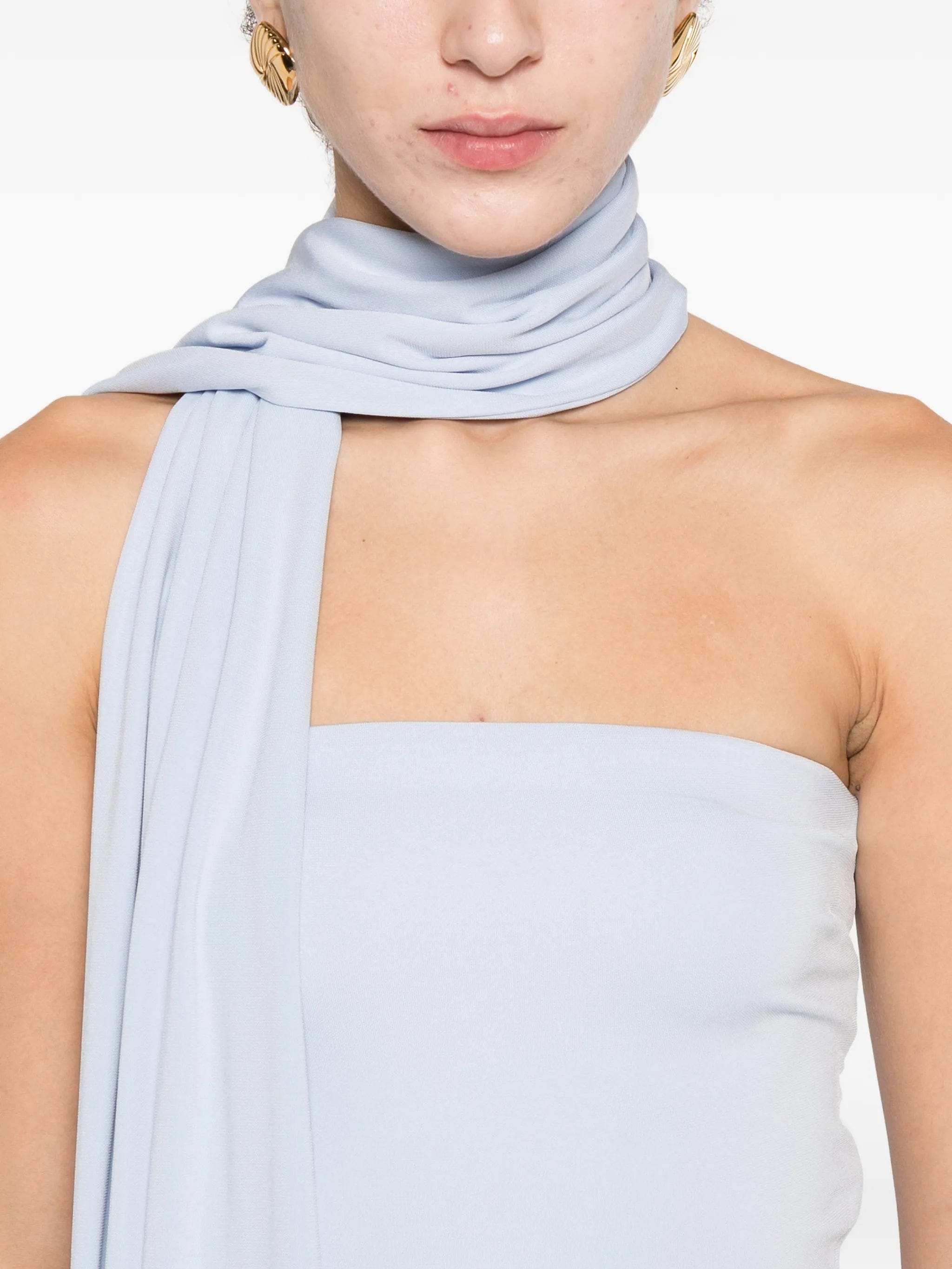 Esse Studios strapless draped dress