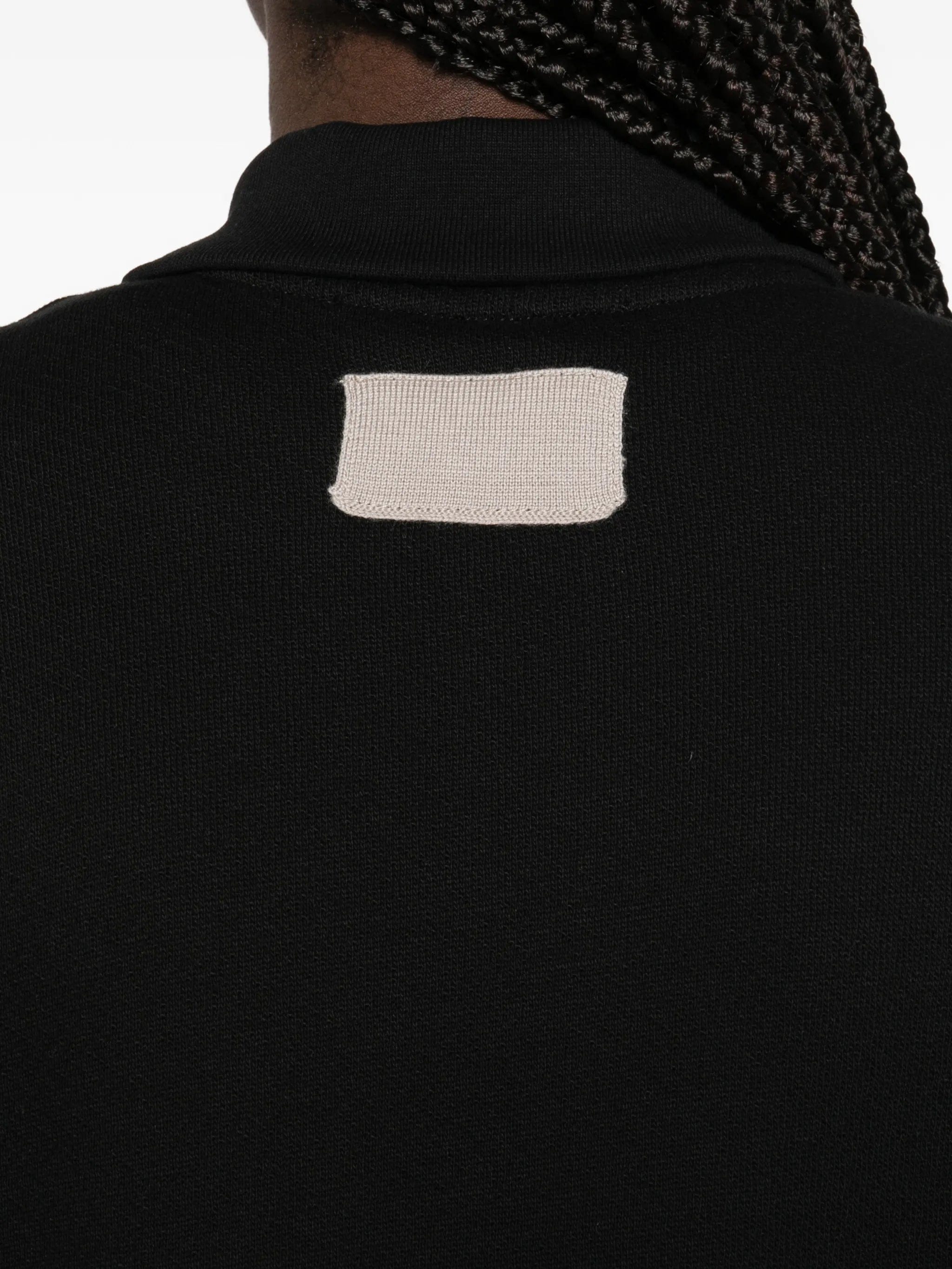 Aya Muse collared patched polo shirt