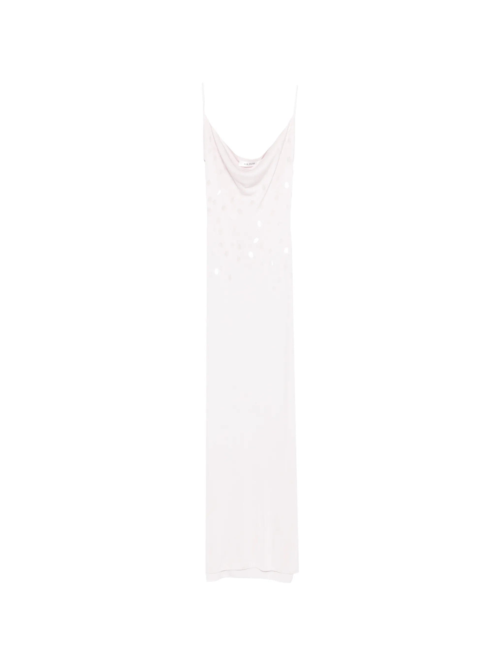 Aya Muse Lila strapless maxi dress