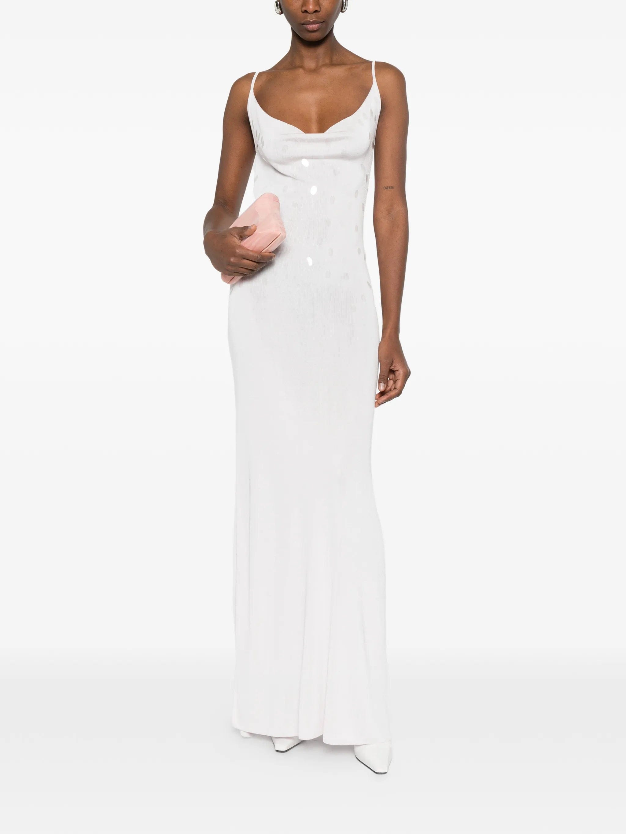Aya Muse Lila strapless maxi dress