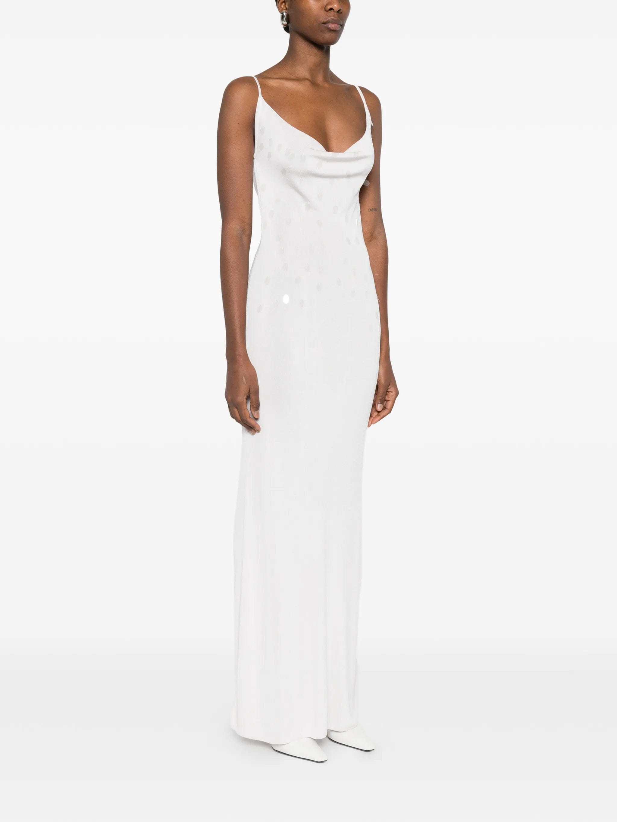 Aya Muse Lila strapless maxi dress