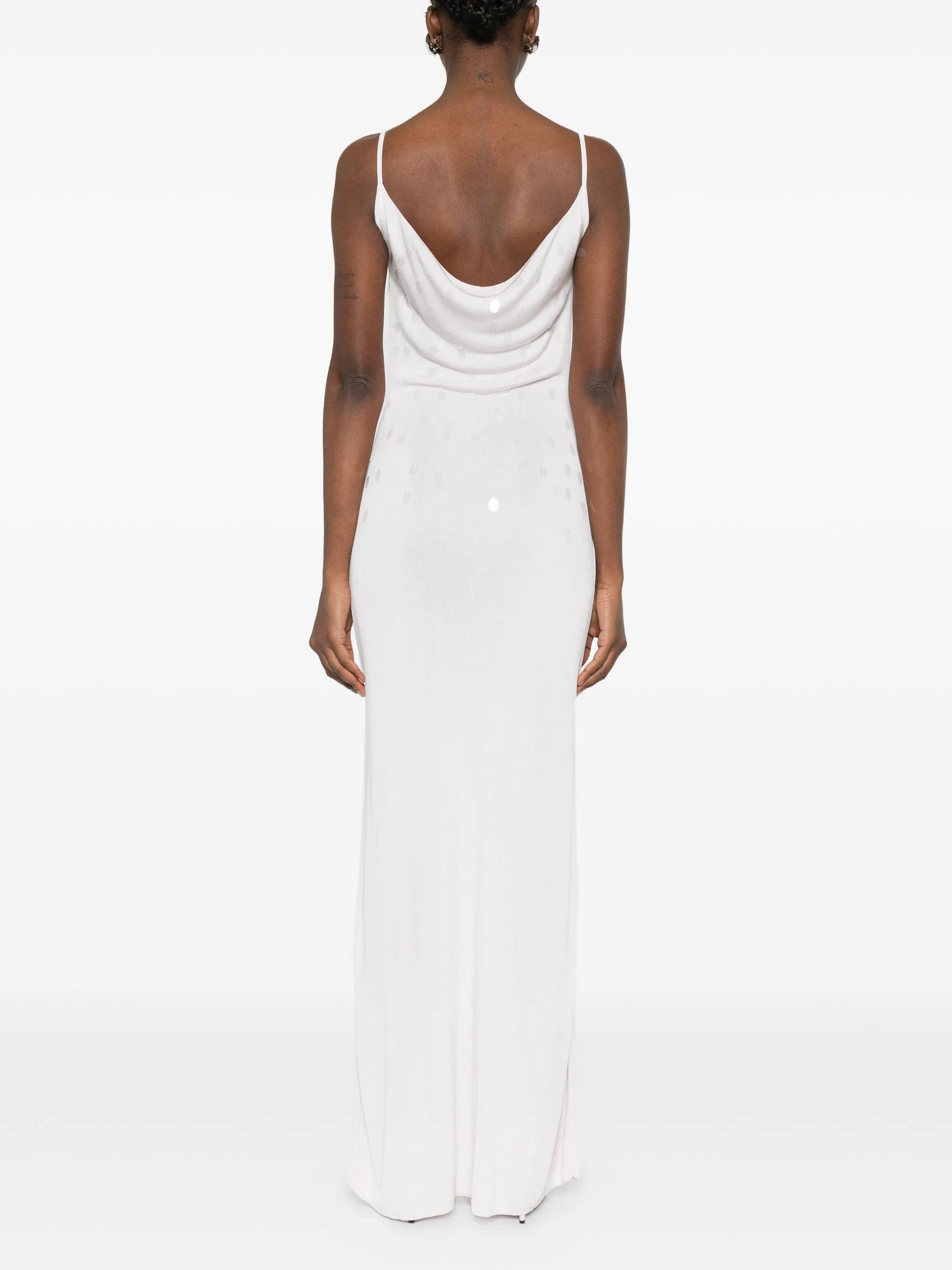 Aya Muse Lila strapless maxi dress