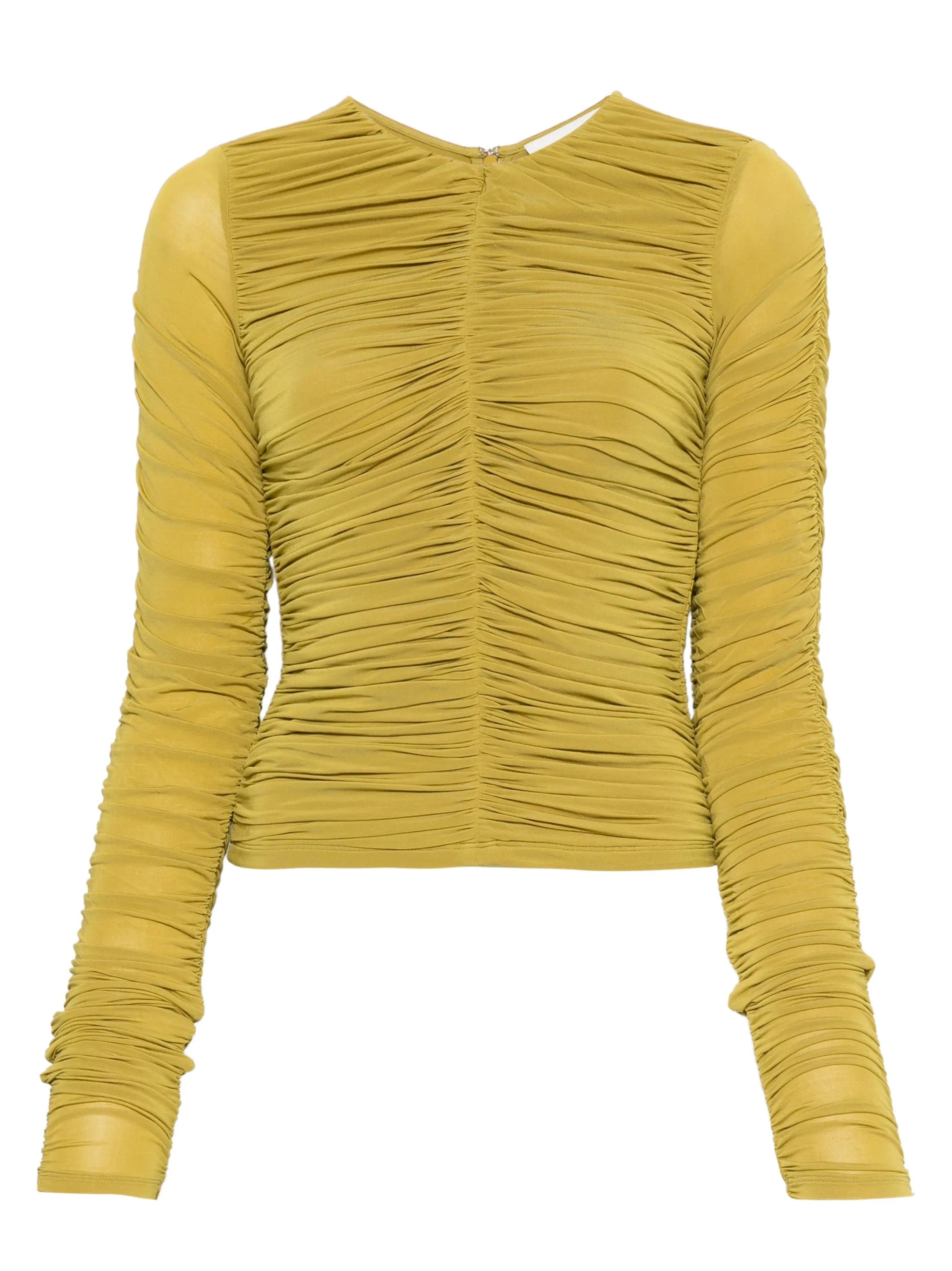 TOVE Nevin gathered blouse