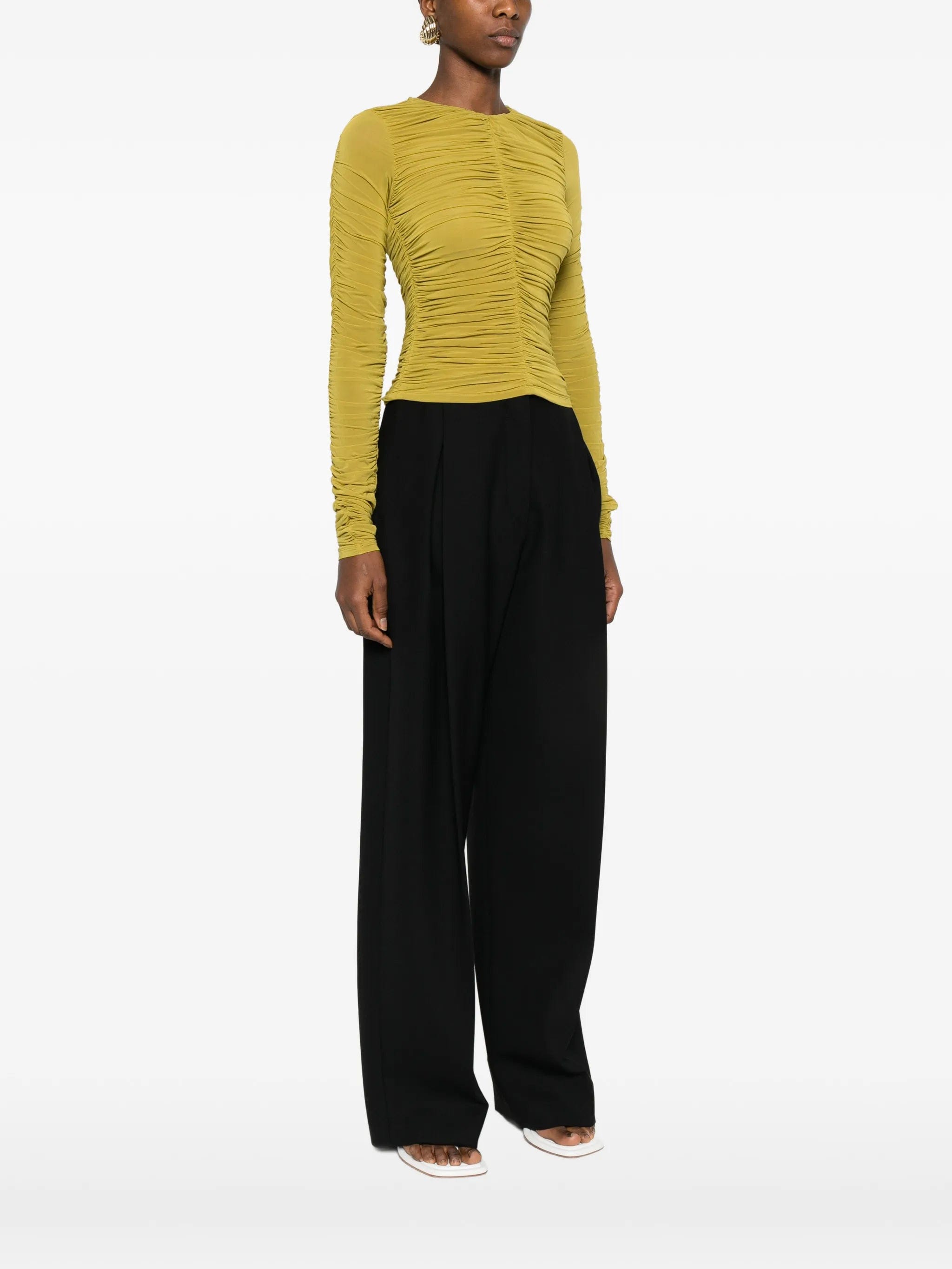 TOVE Nevin gathered blouse