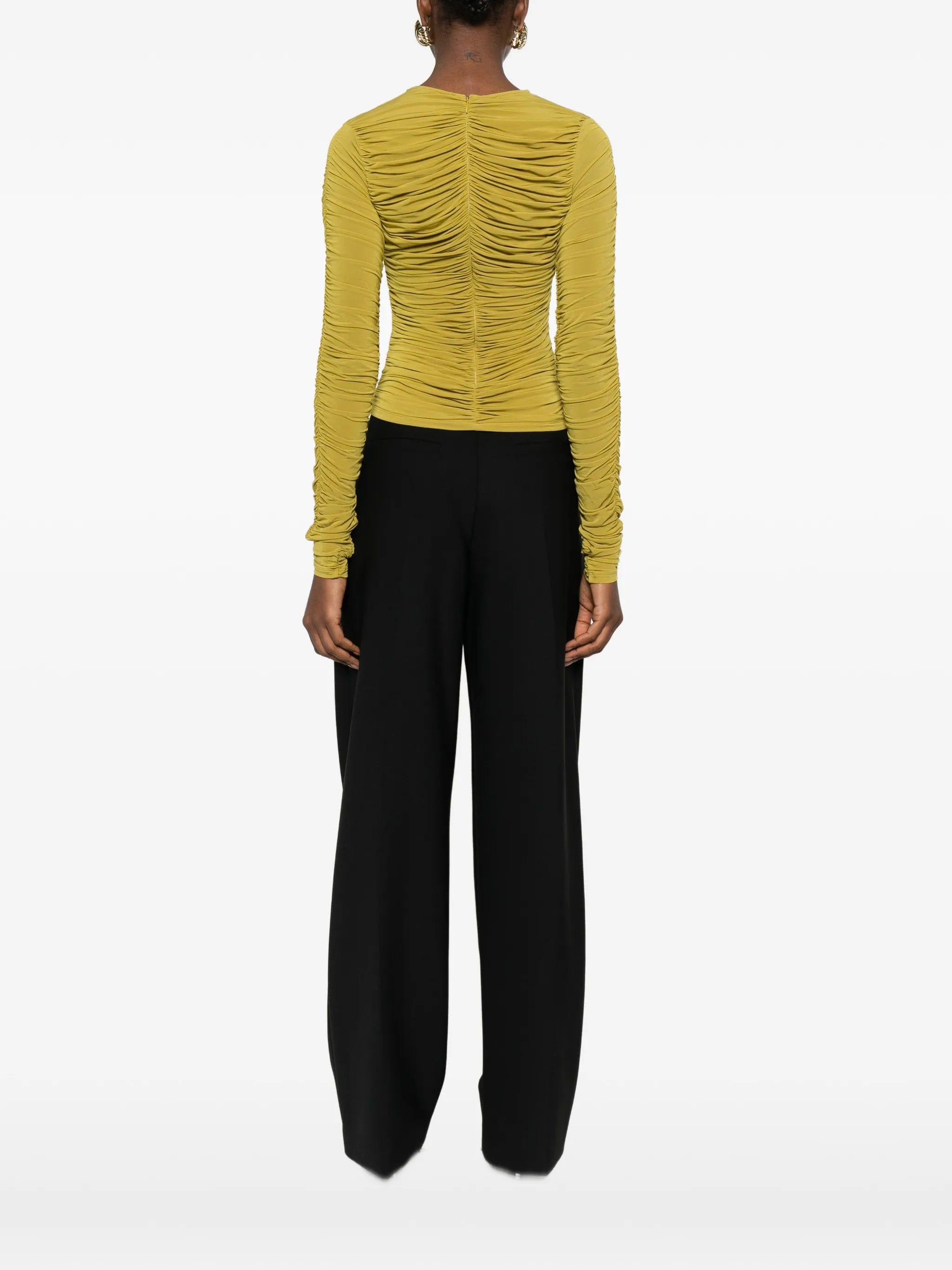 TOVE Nevin gathered blouse