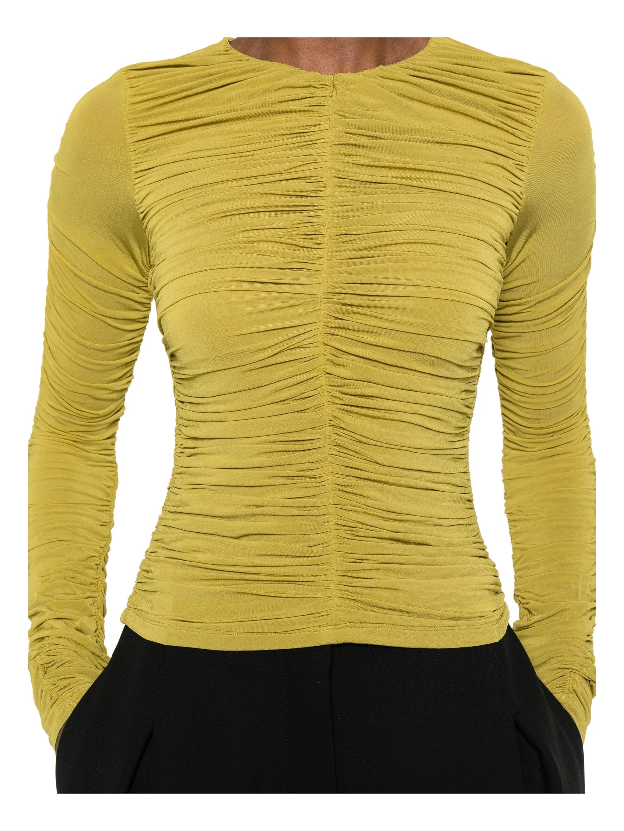 TOVE Nevin gathered blouse