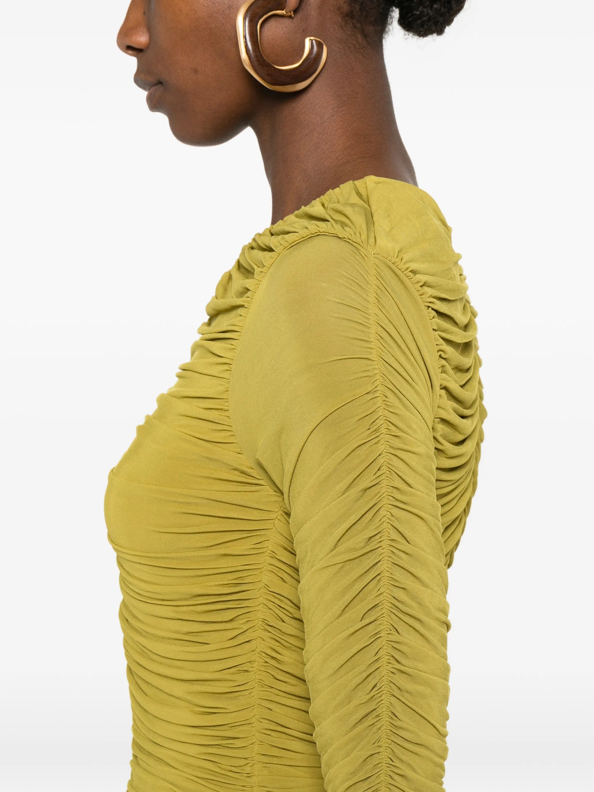 TOVE gathered detail dress