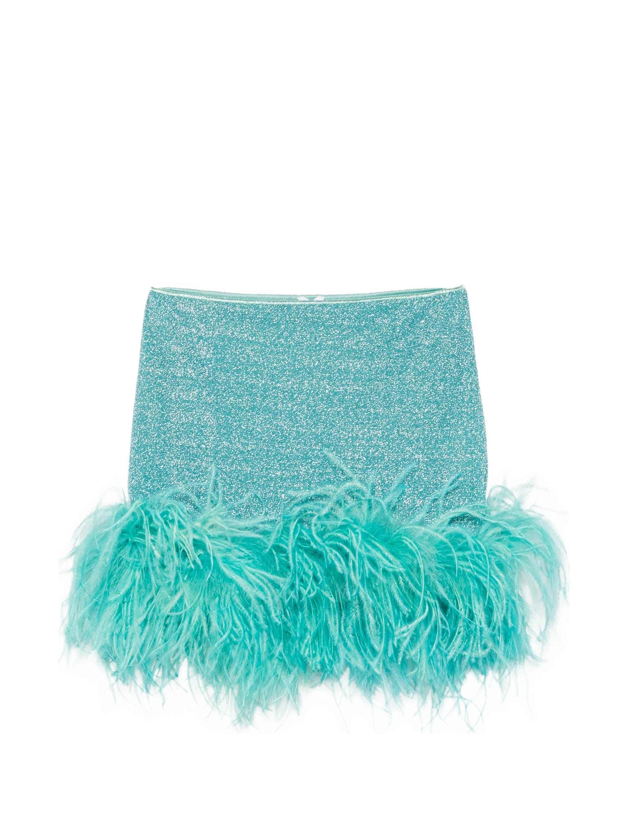 Oséree Lumiere Plumage mini skirt