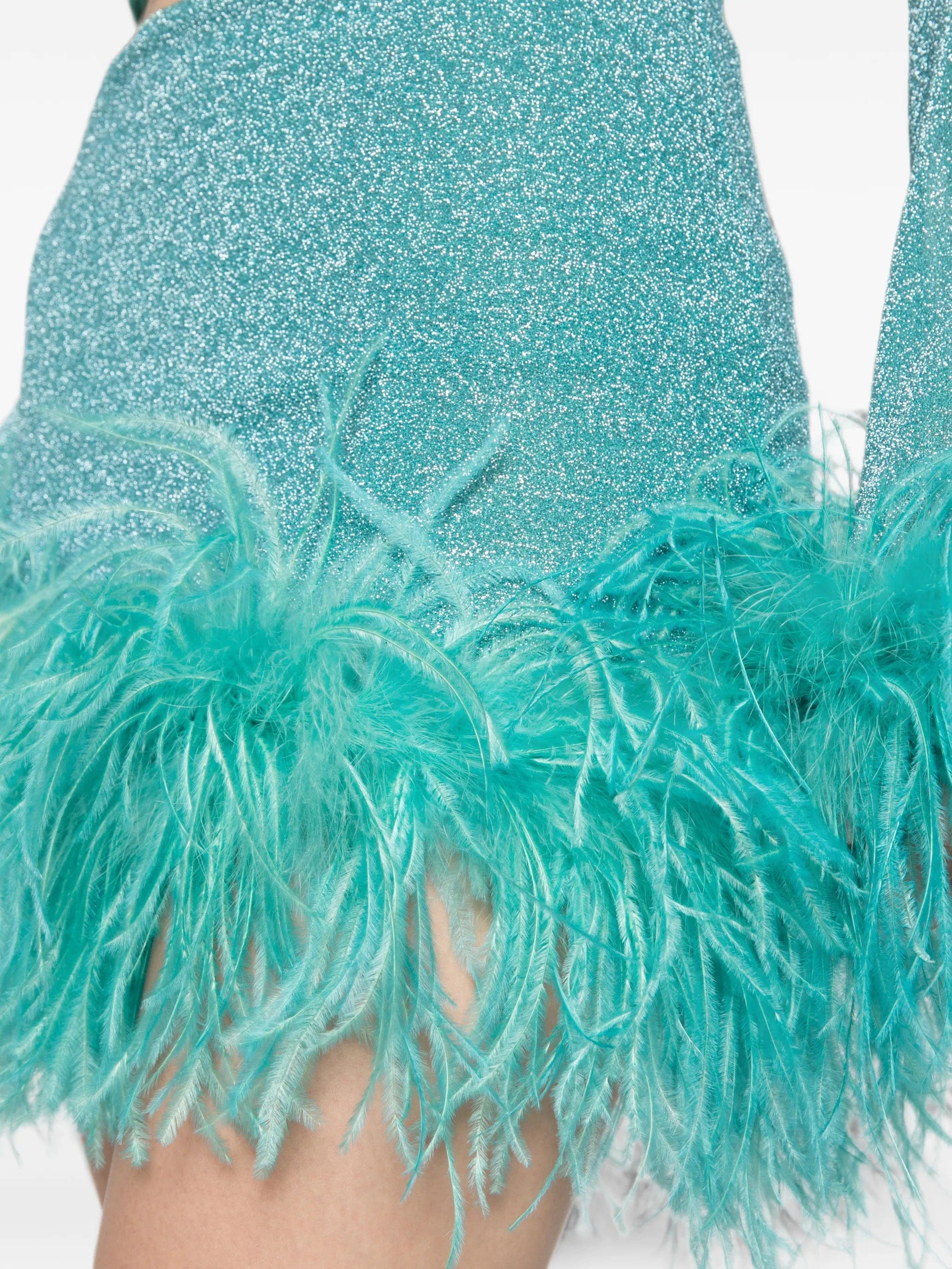 Oséree Lumiere Plumage mini skirt