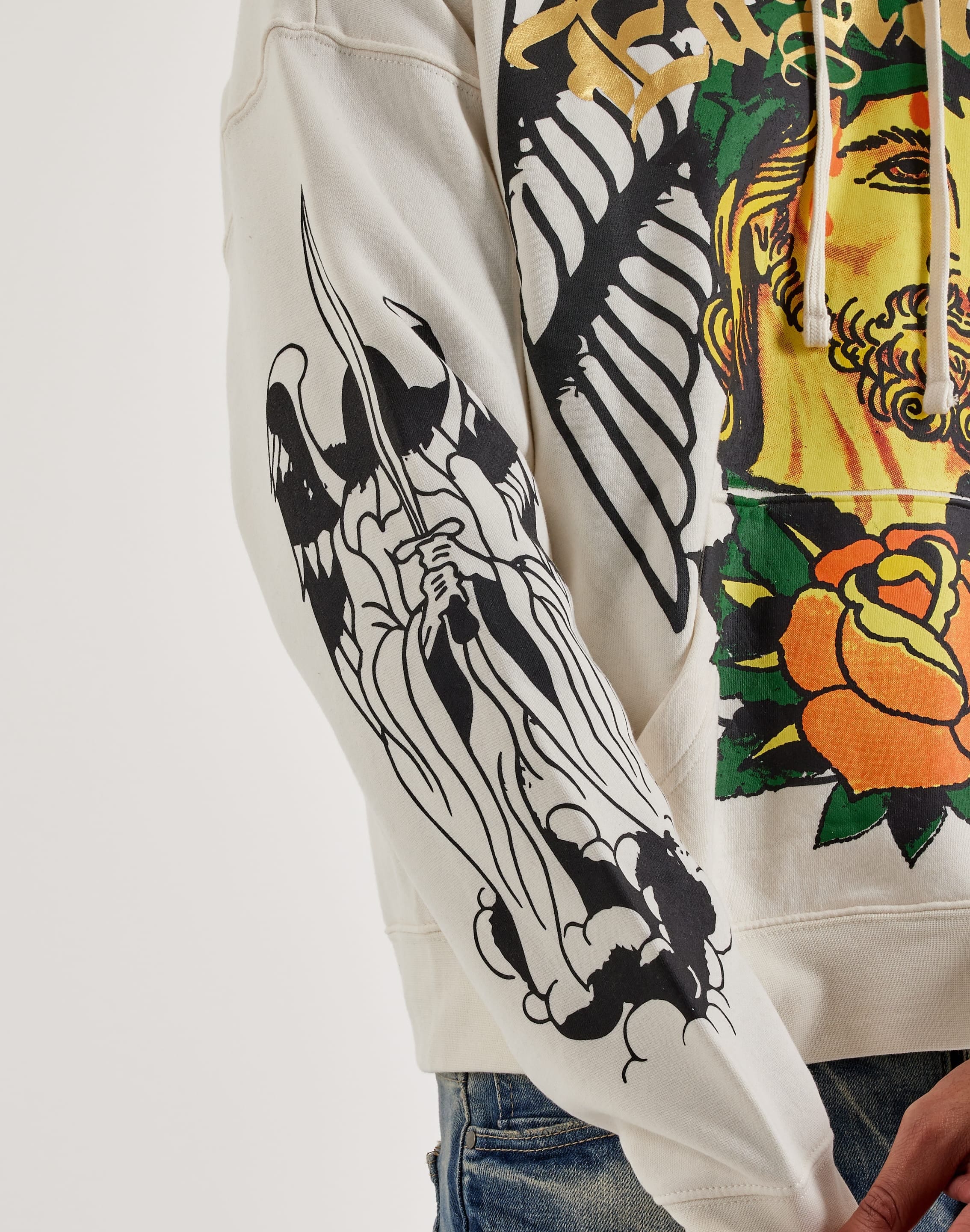 Ed Hardy Savior Pullover Fleece Hoodie