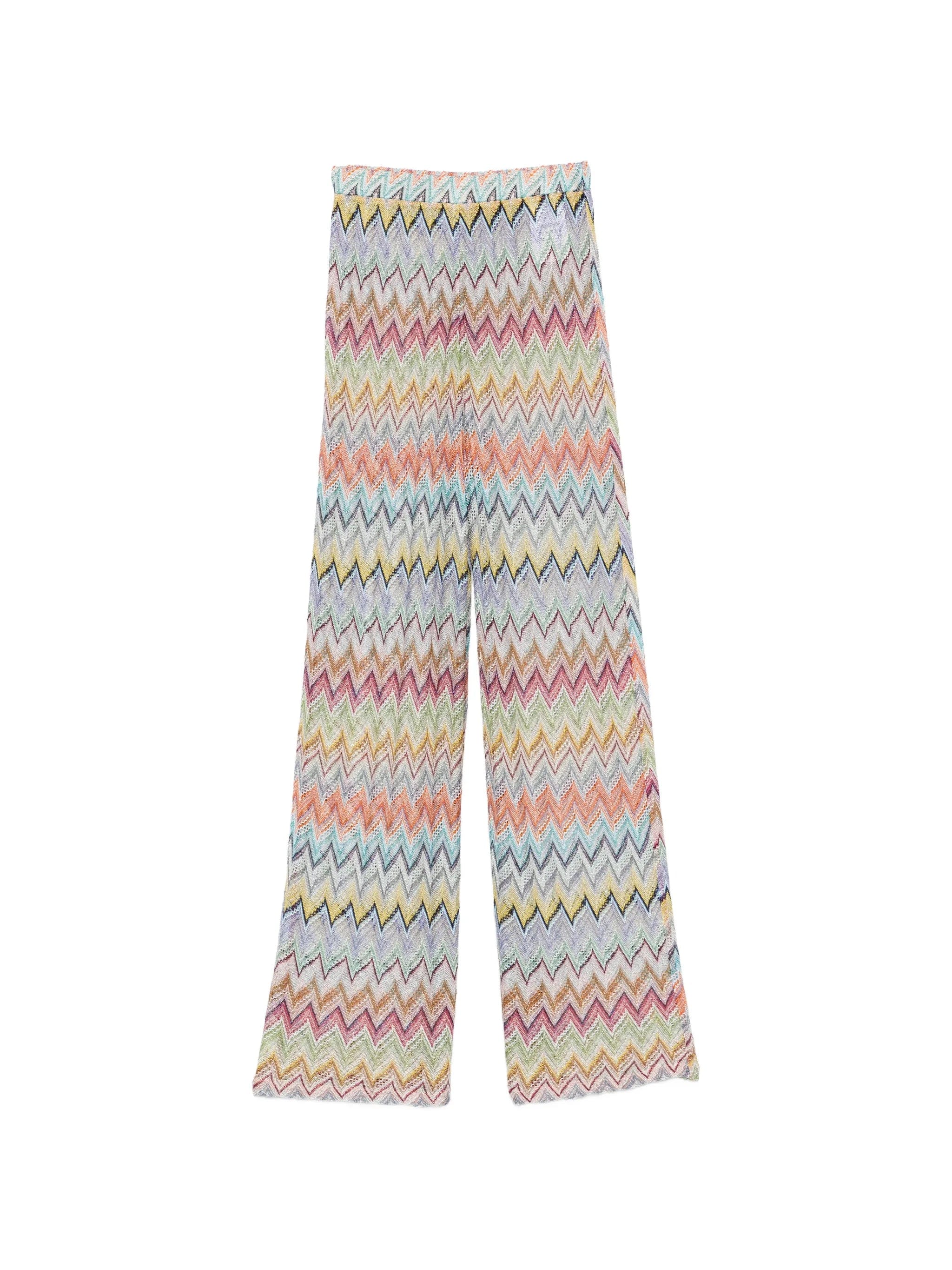 Missoni zigzag - knit trousers