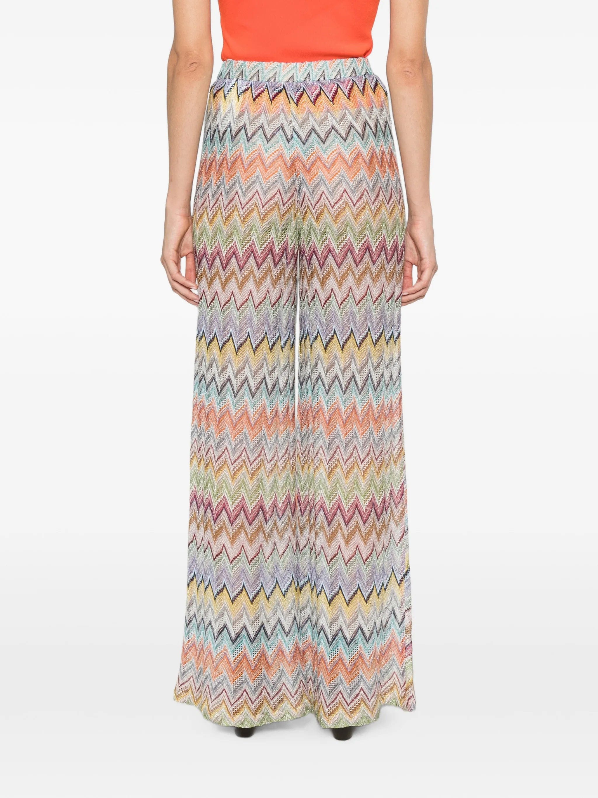 Missoni zigzag - knit trousers