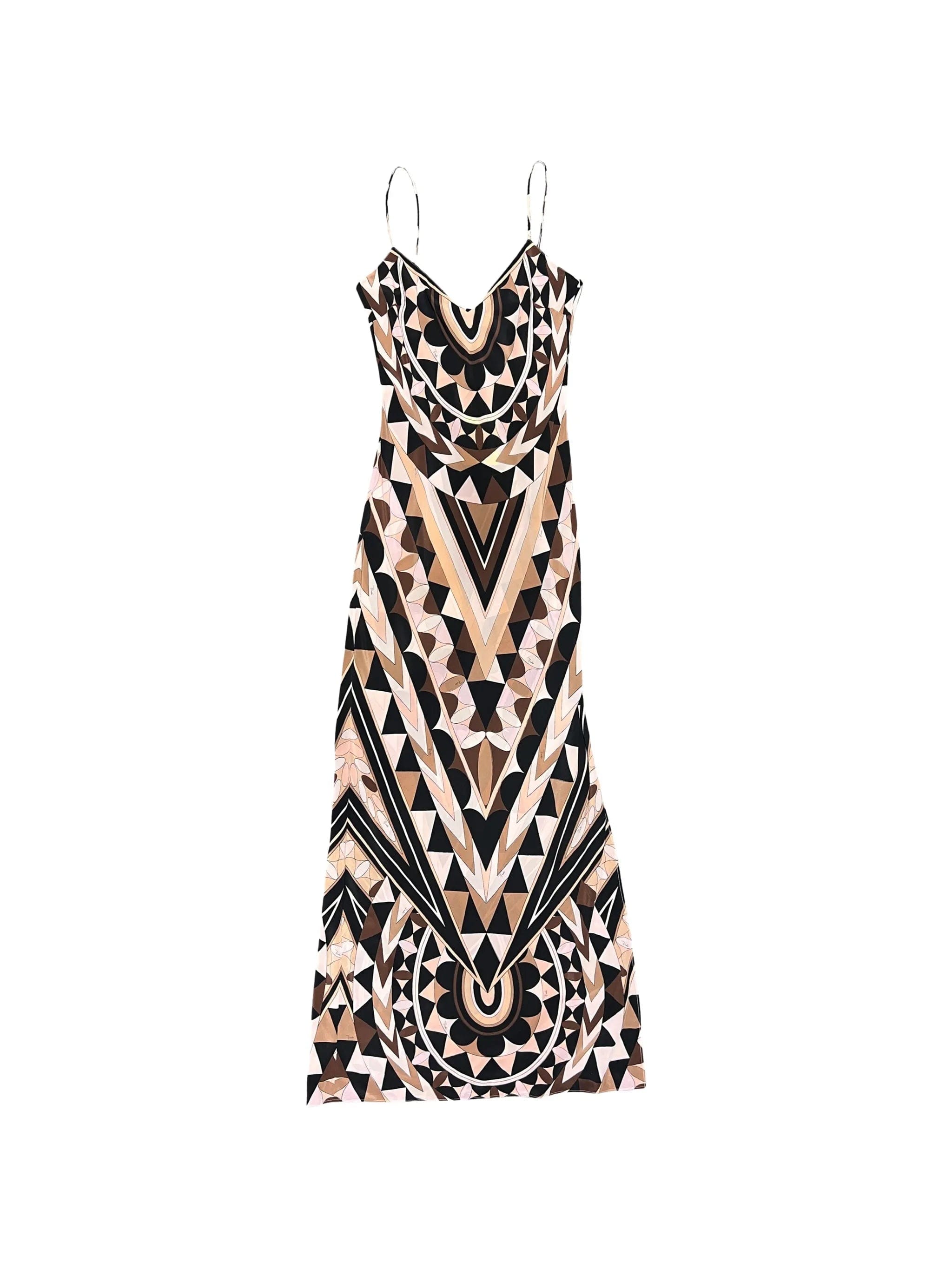 PUCCI geometric - pattern dress