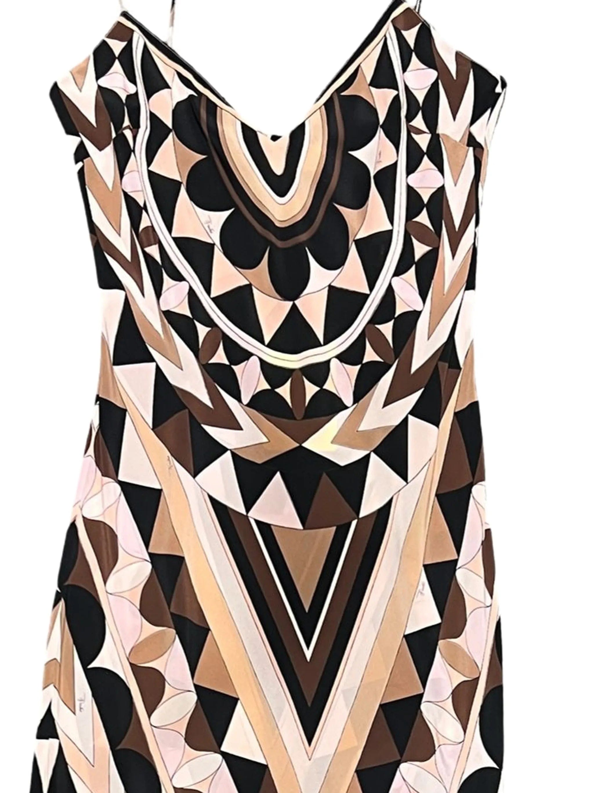 PUCCI geometric - pattern dress