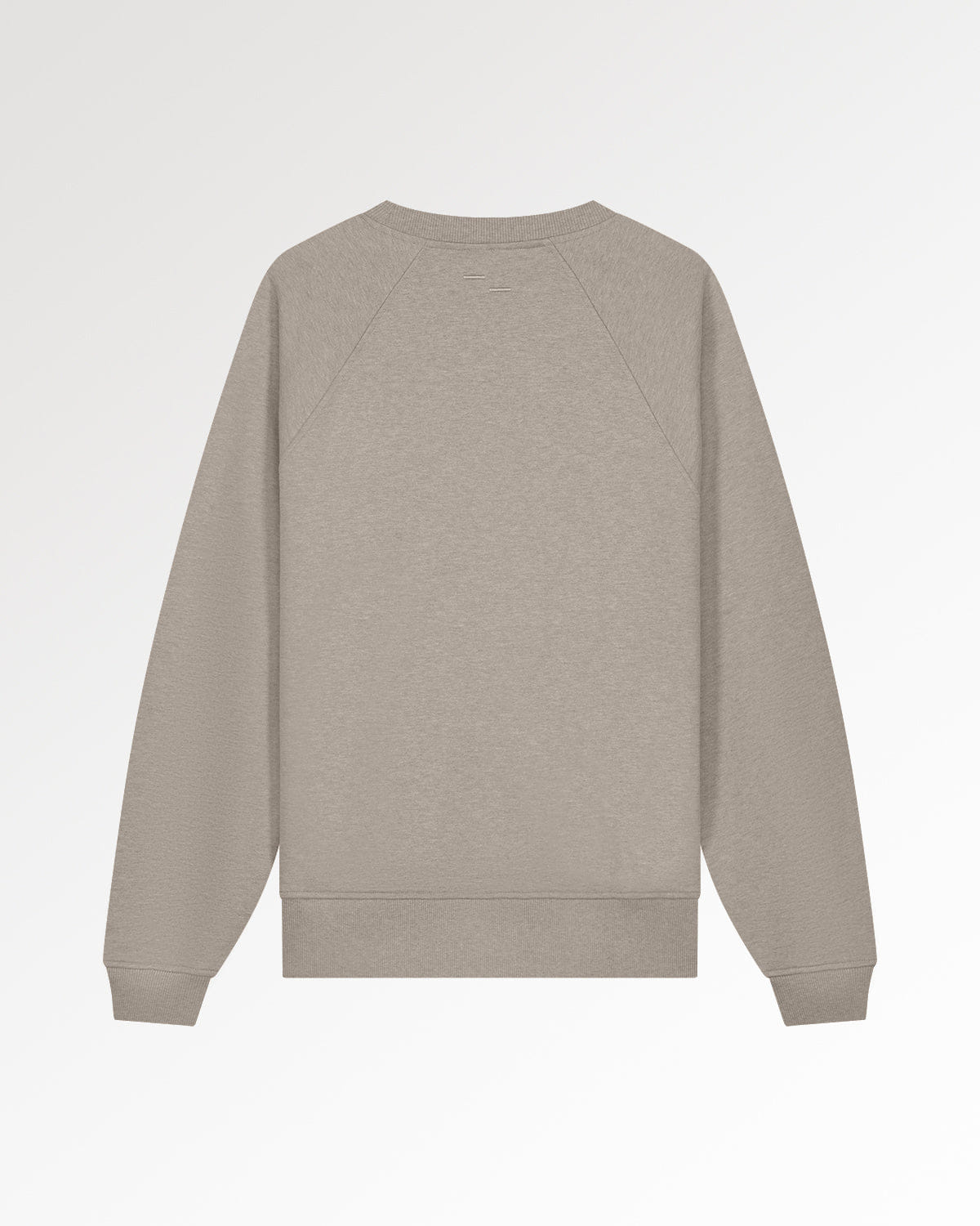 Conventional Sweatshirt Embroidered Knot Melange Pure